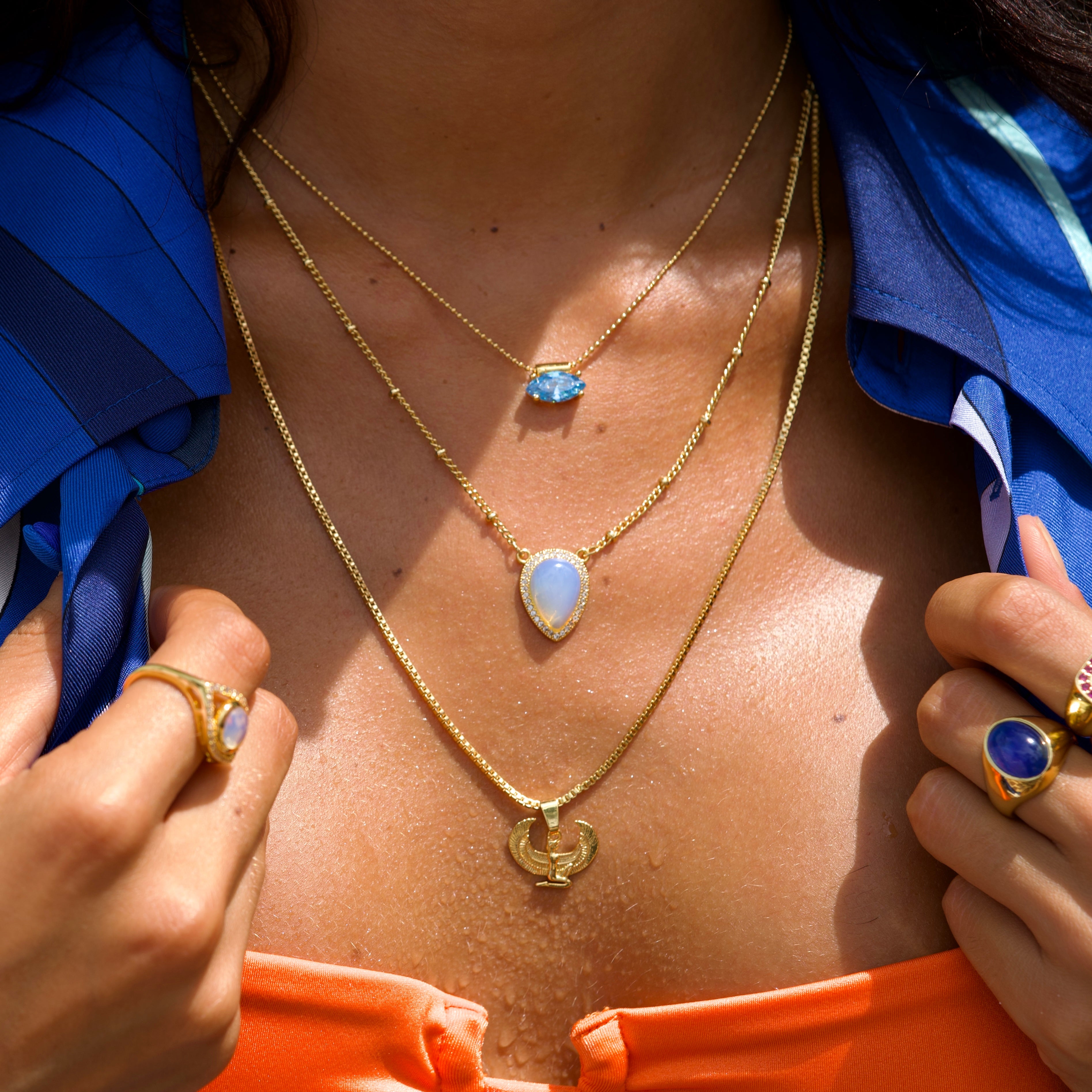 Evening Moonbeam Necklace