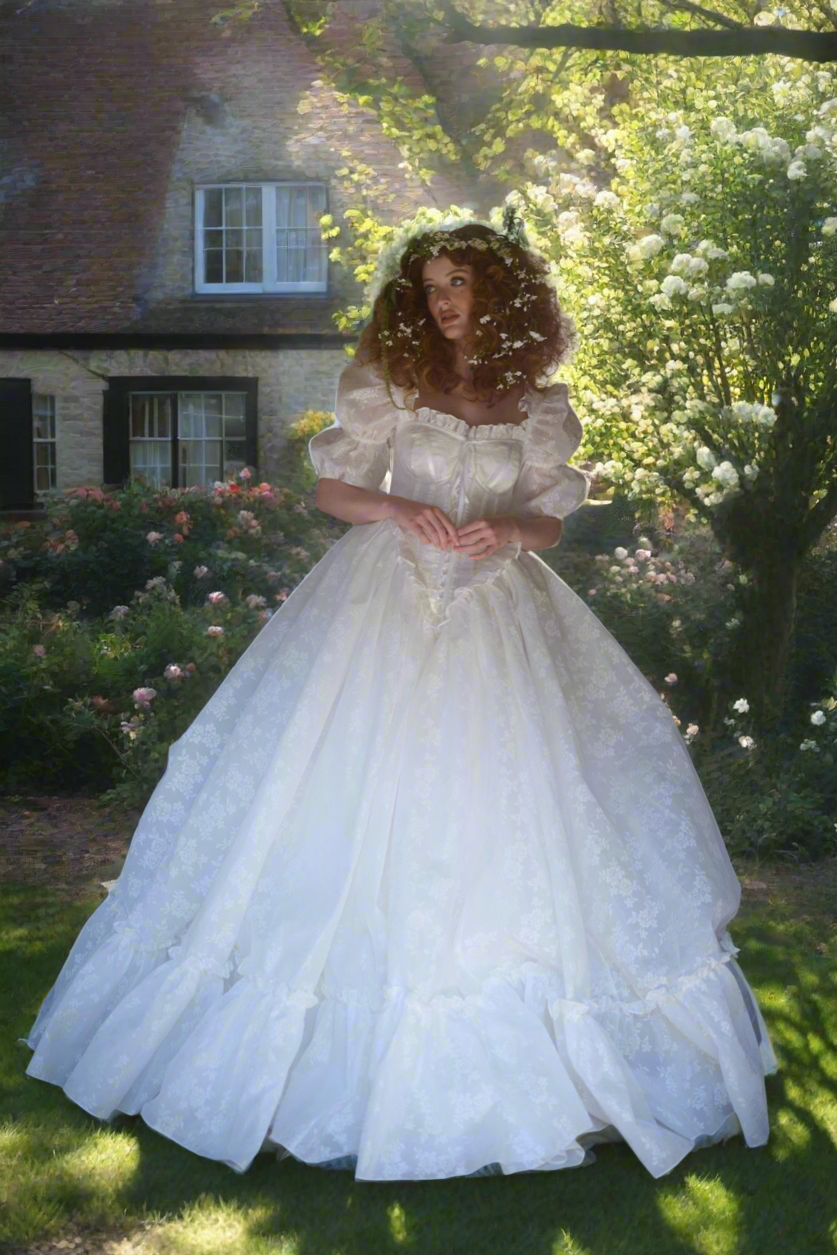 The Ivory Swan Song Gown