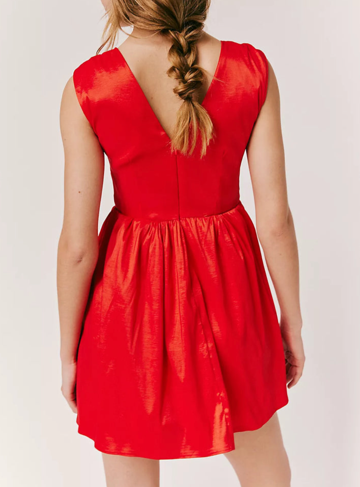Luna Tafetta Mini Dress