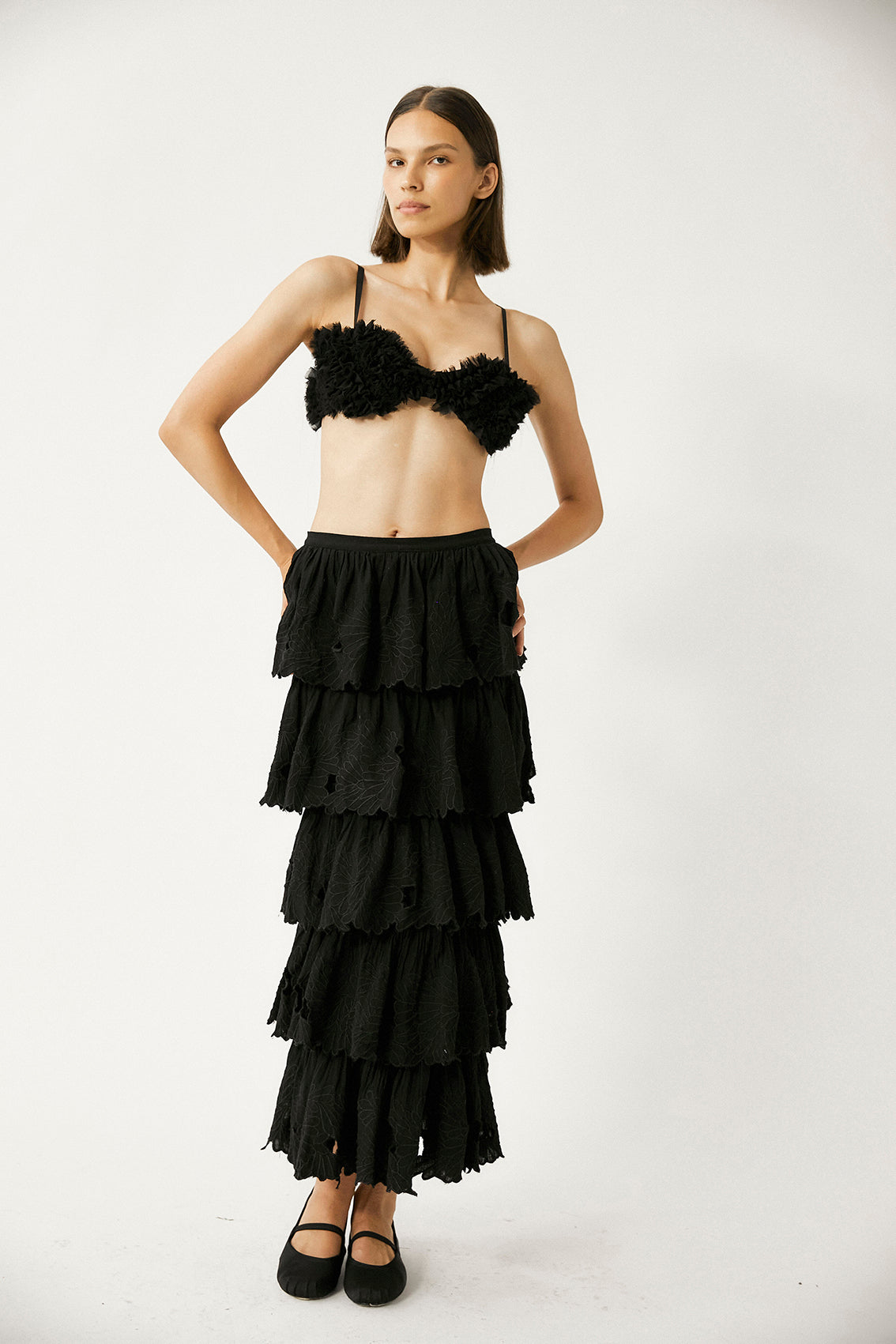 Ares Embroiderd Skirt