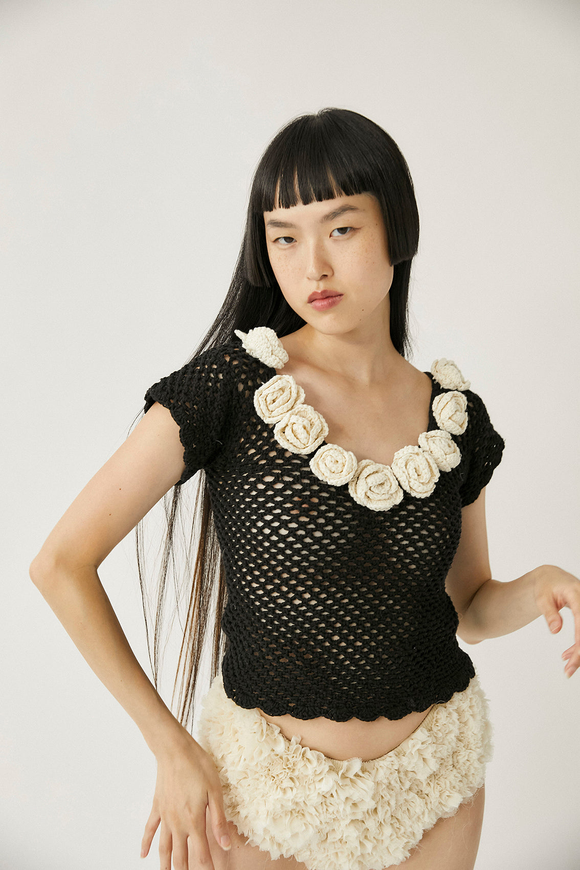 Makalu Crochet Top