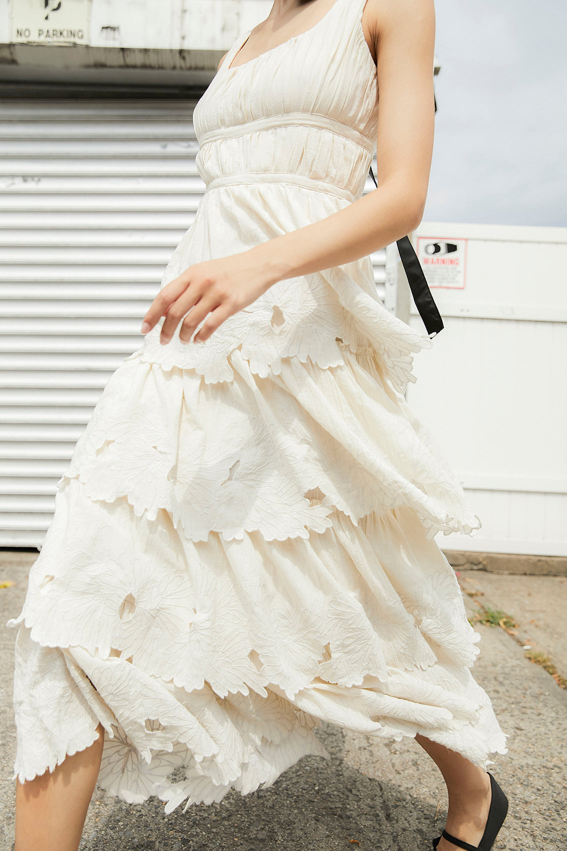 Magnolia Maxi Embroidered Dress