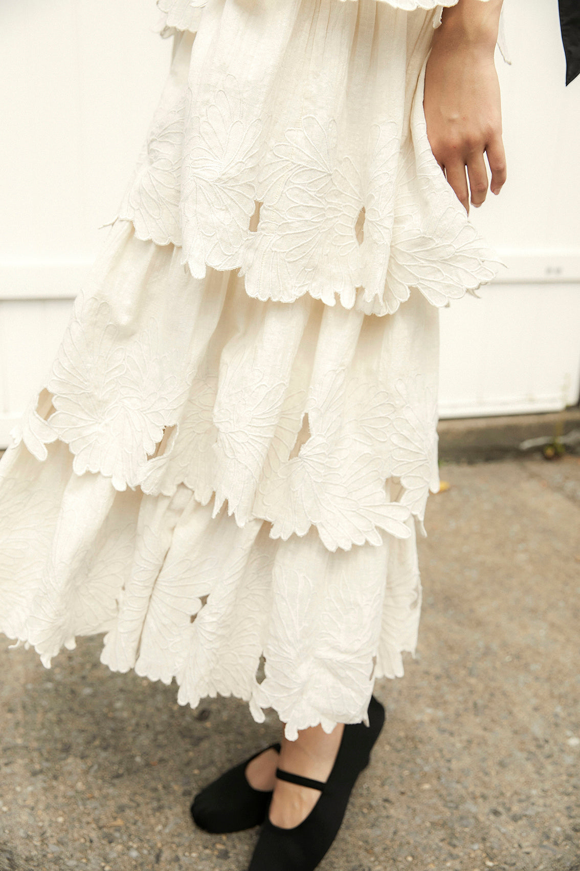 Magnolia Maxi Embroidered Dress