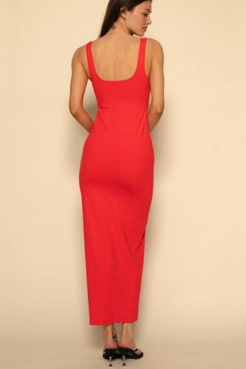 Cherry Kaia Long Dress