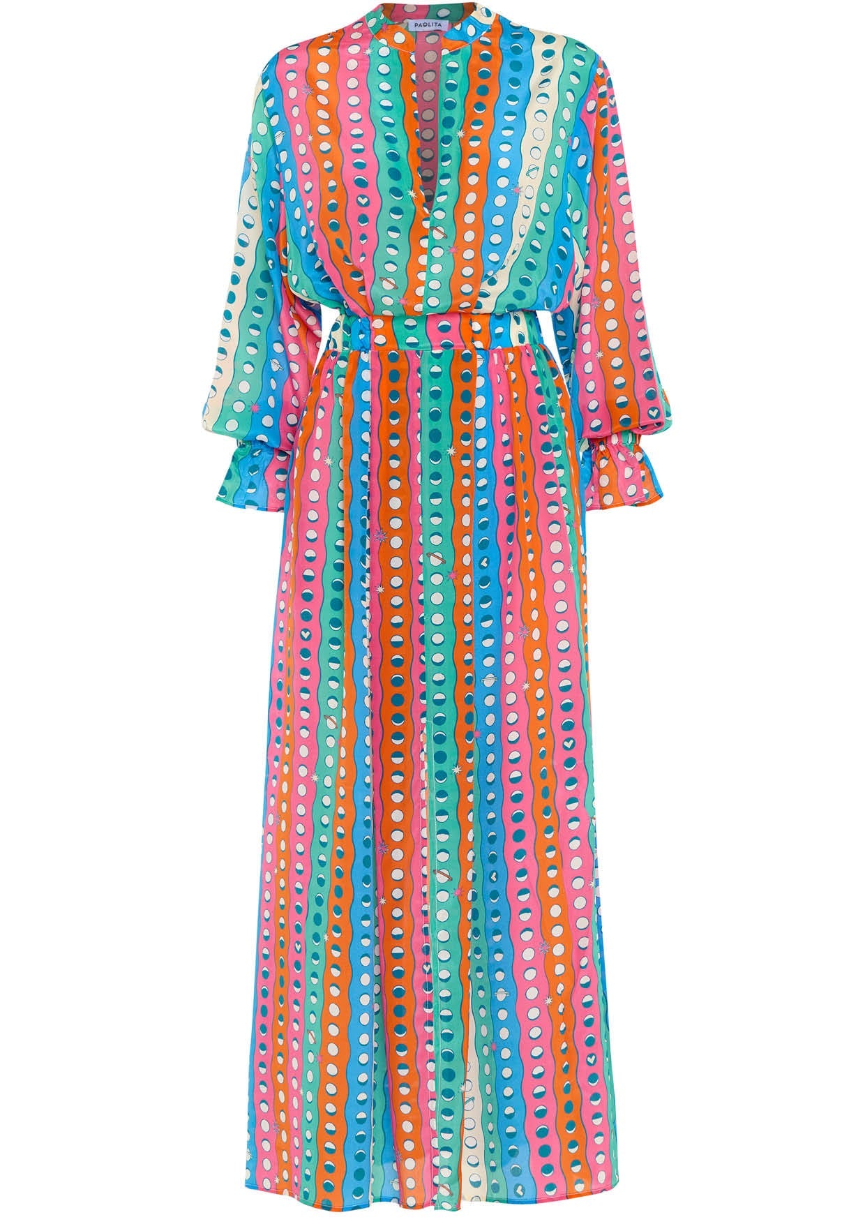 Image of product named moonshine silk mary jane dress by Paolita London