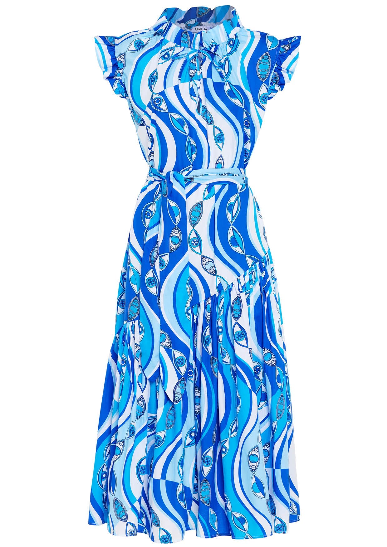 Image of product named ocean eyes juno dress by Paolita London