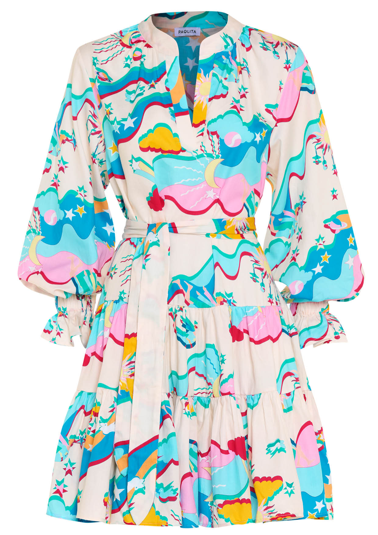 Image of product named astroelevator rea dress by Paolita London