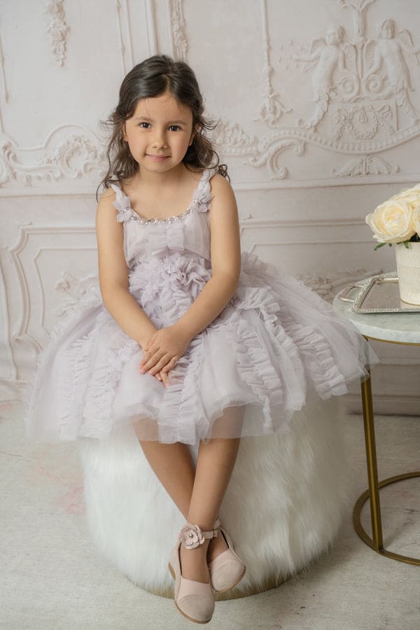 Ariel Lavender Tulle Dress - Petite Maison Kids