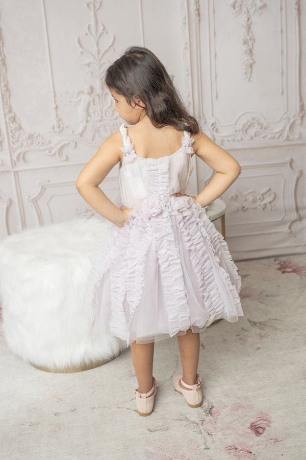 Ariel Lavender Tulle Dress - Petite Maison Kids