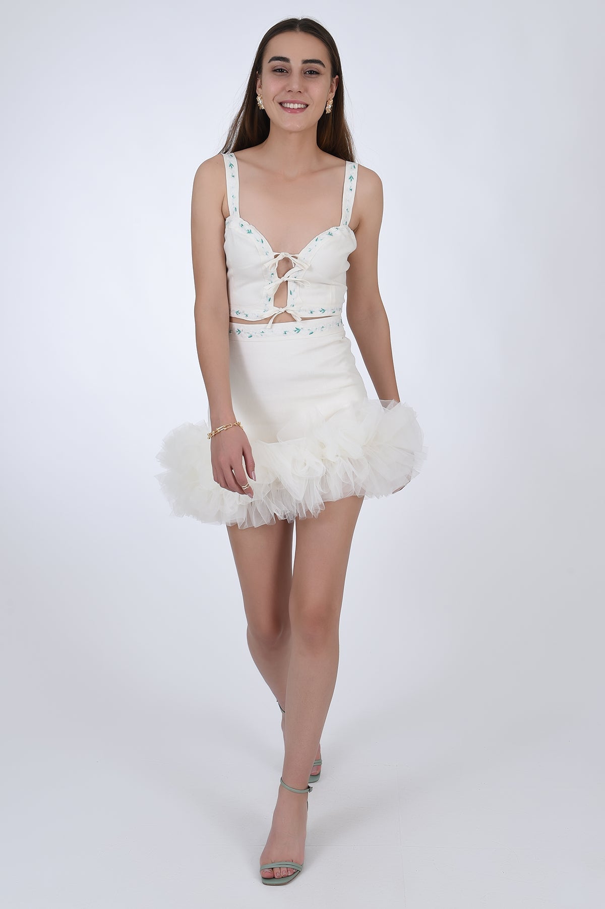 Fol skirt | Ivory