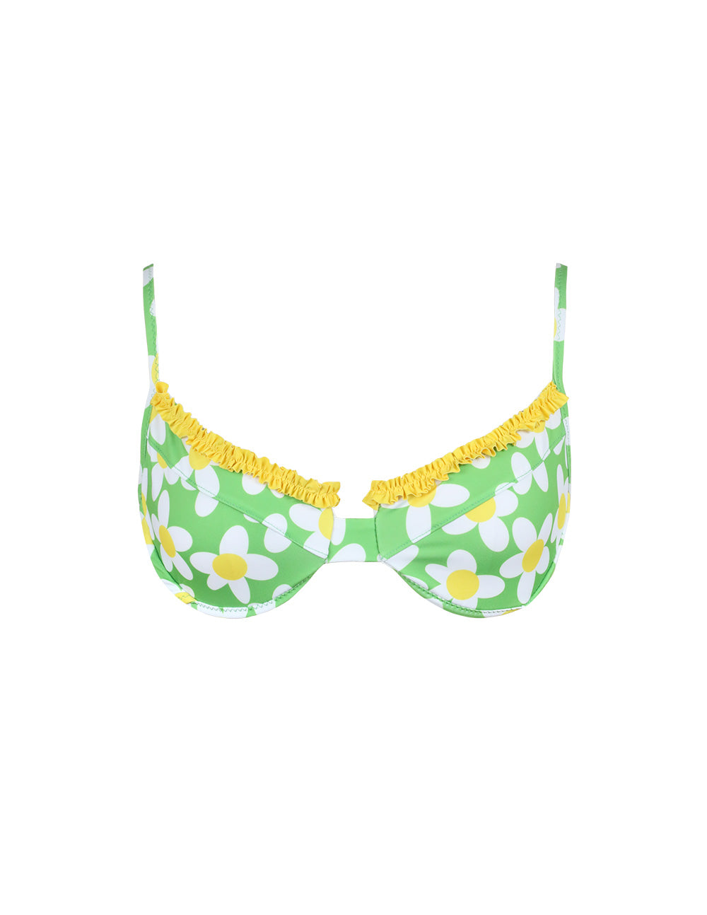 Diet Mountain Dew Ruffled Up Underwire Top