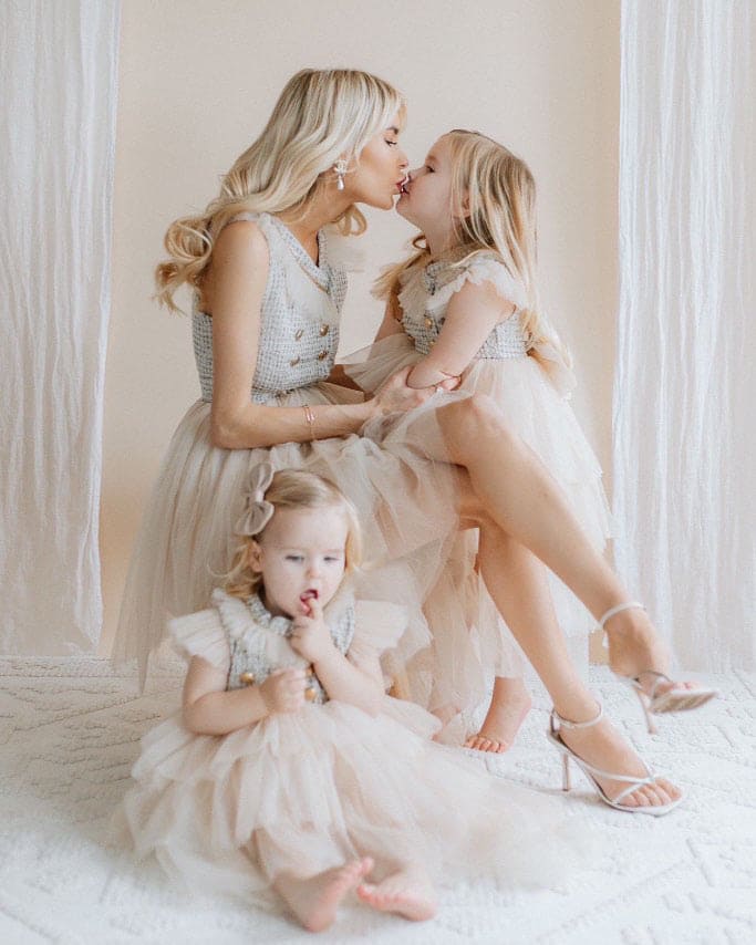 Fira Tweed Mom Dress - Petite Maison Kids