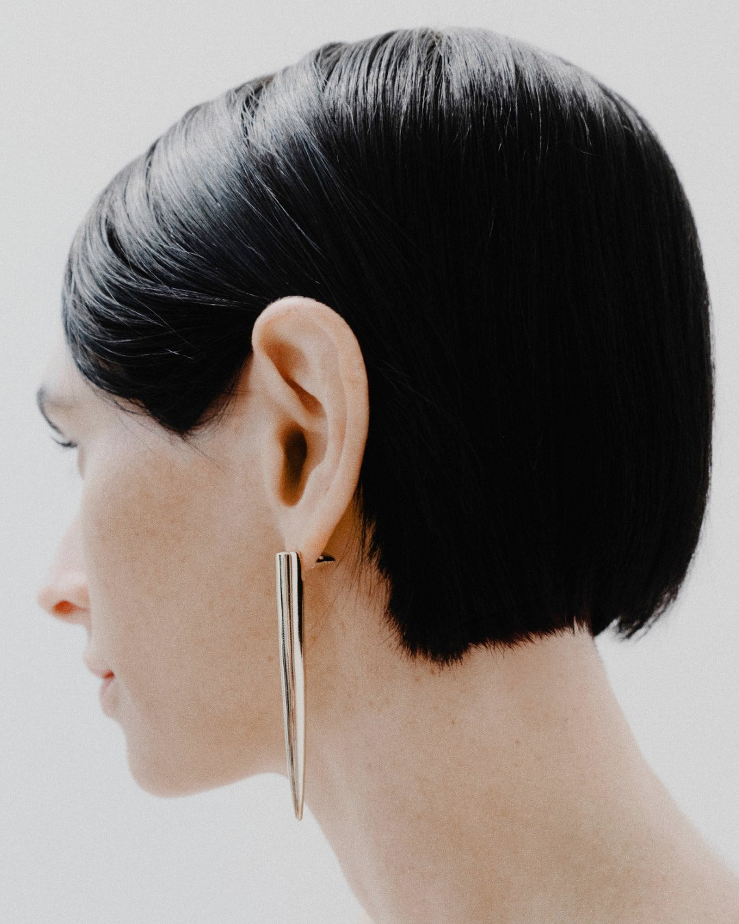 Long Spike Stud Earrings