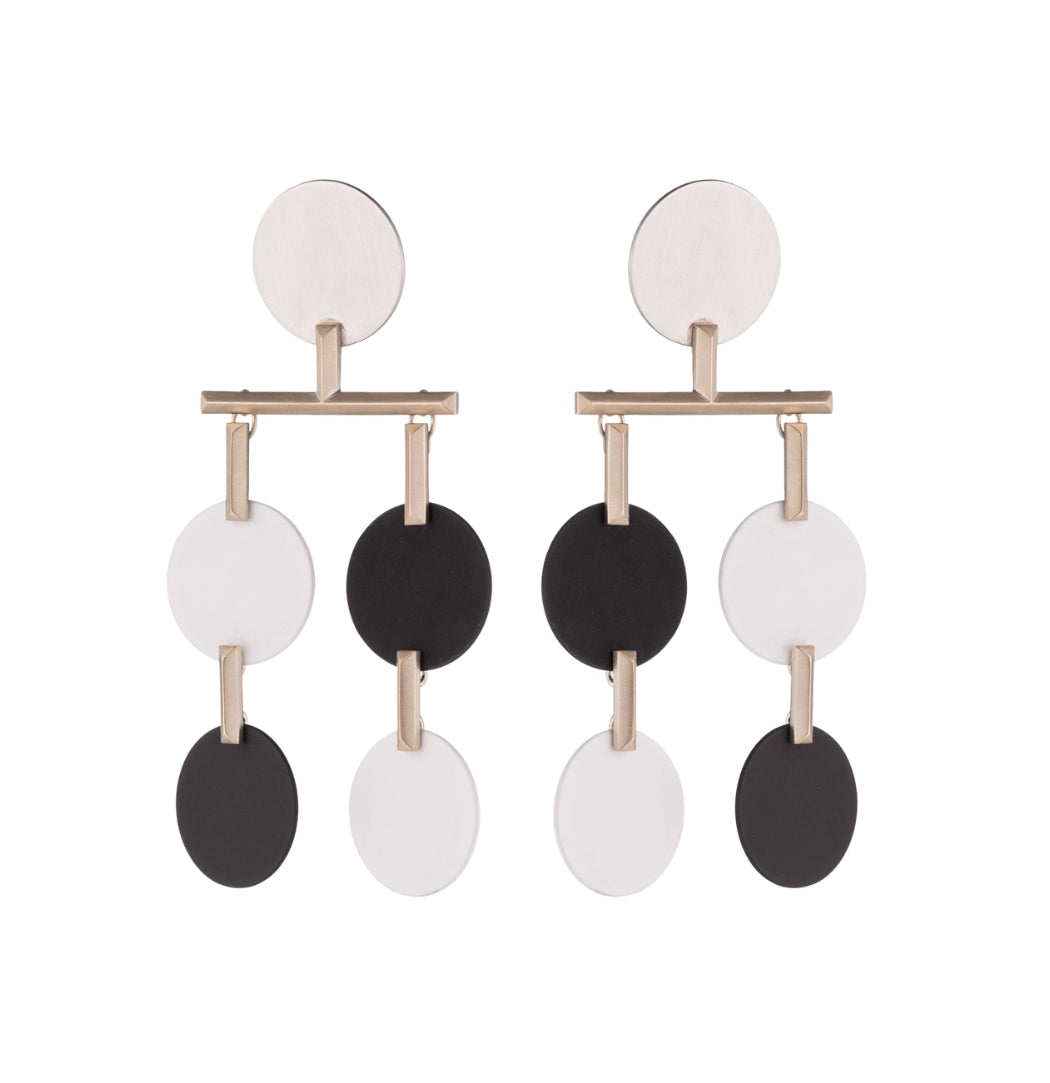 Token Chandelier Earrings