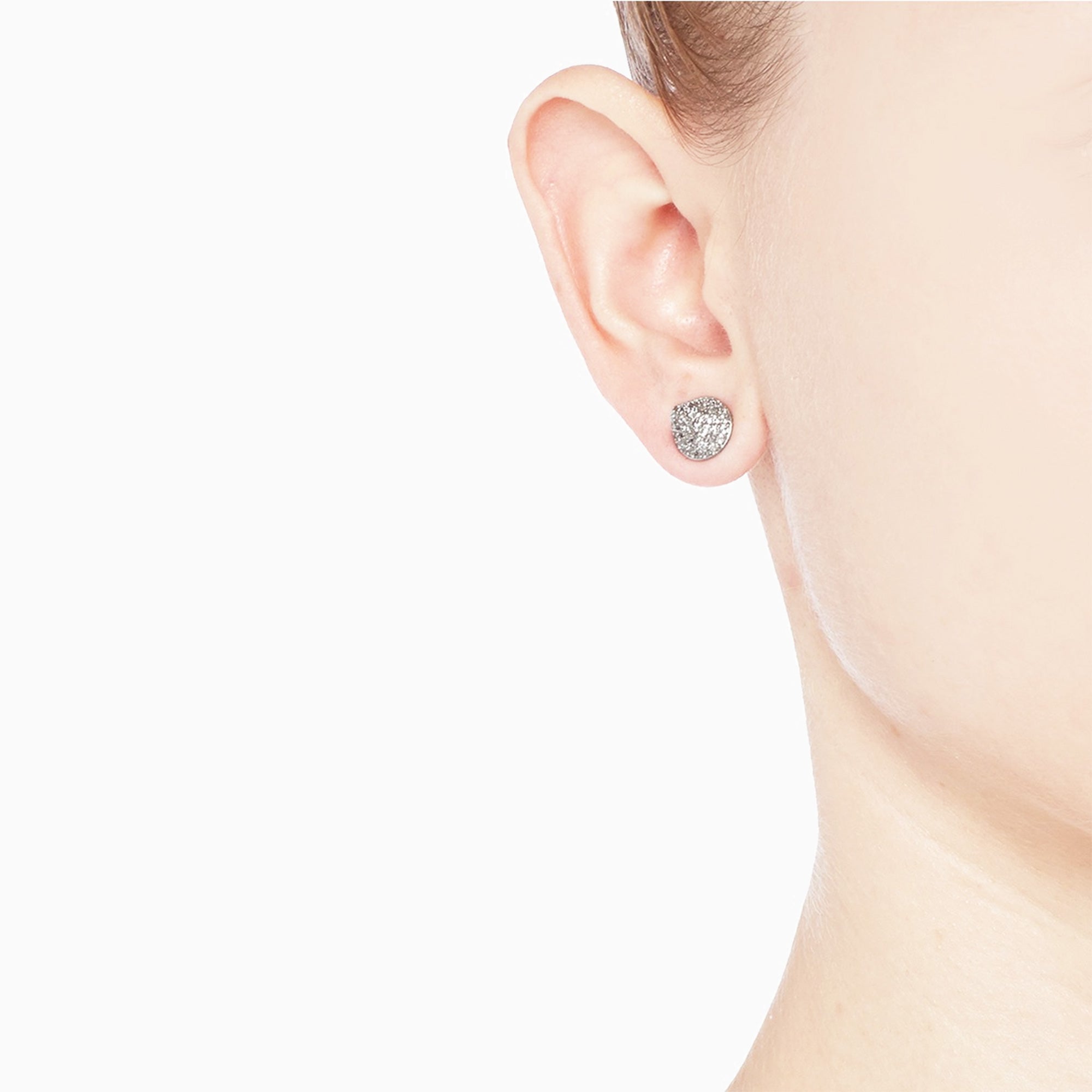 Pavé Cone Stud Earrings