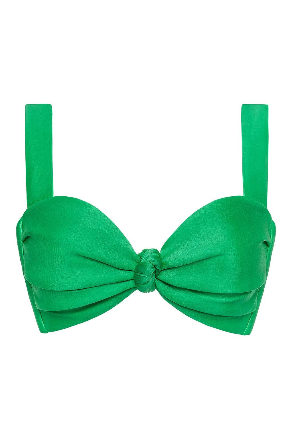 Emerald Shimmer Hayden Bikini Top