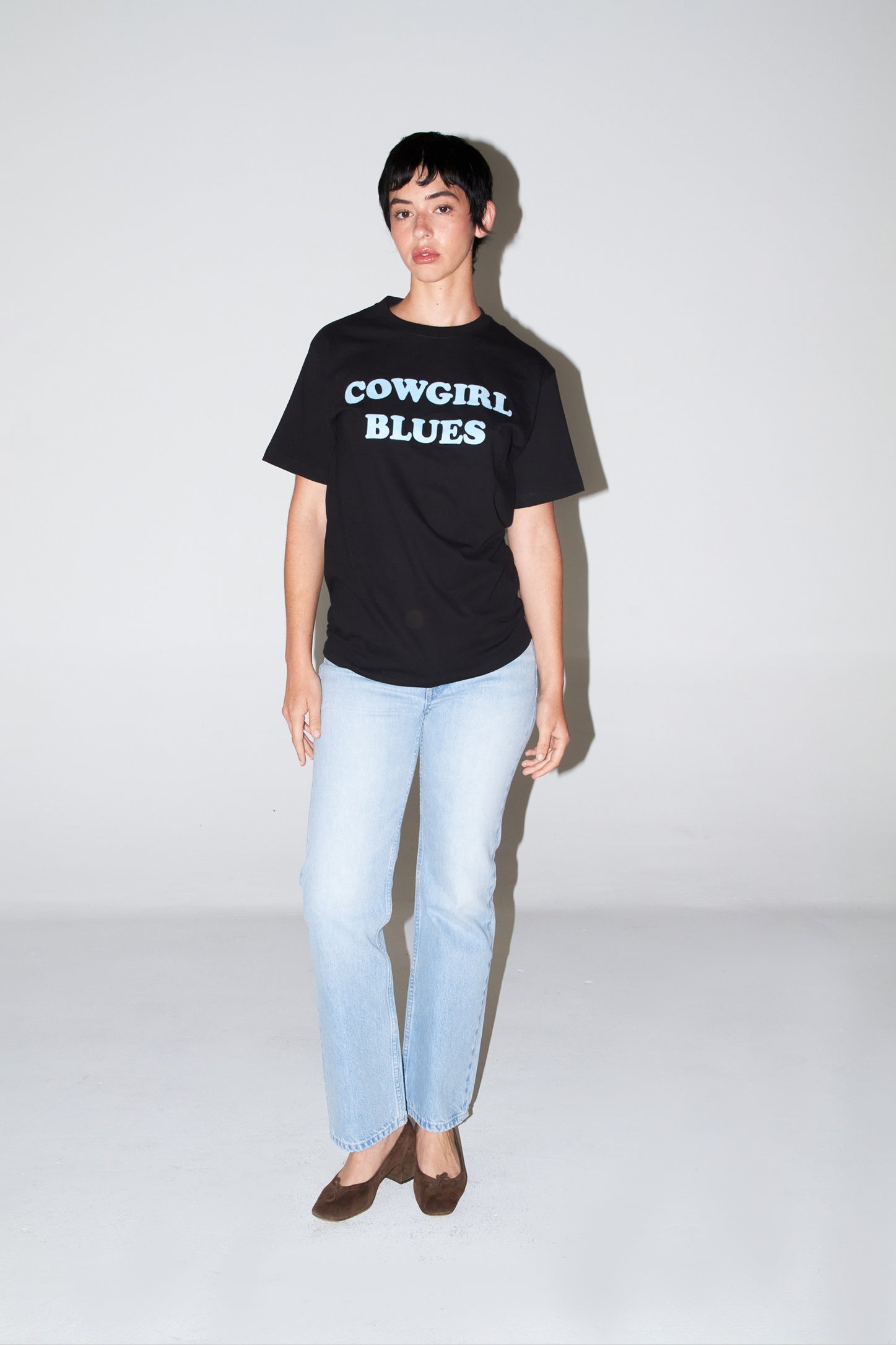 Cowgirl Blues Tee - Ink