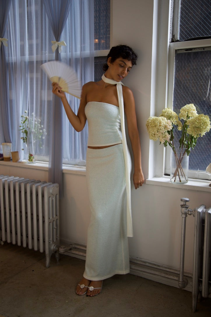 MERMAID SKIRT IN MOHAIR