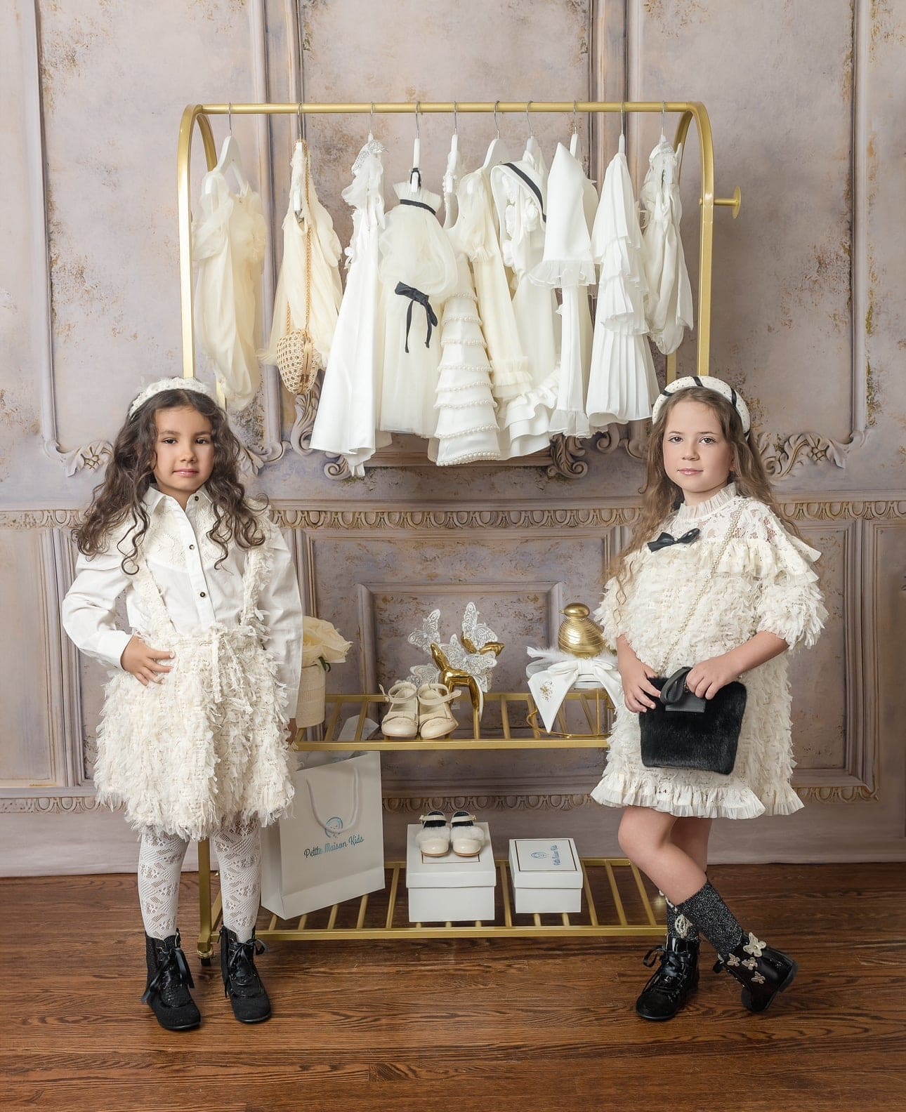 Ivanna Ivory Dress - Petite Maison Kids