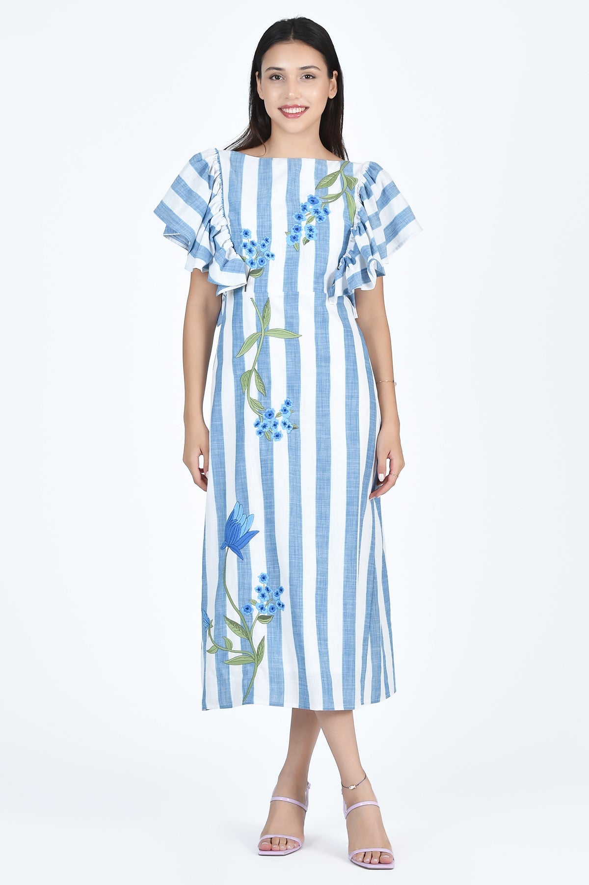 Valeria | Blue Stripes