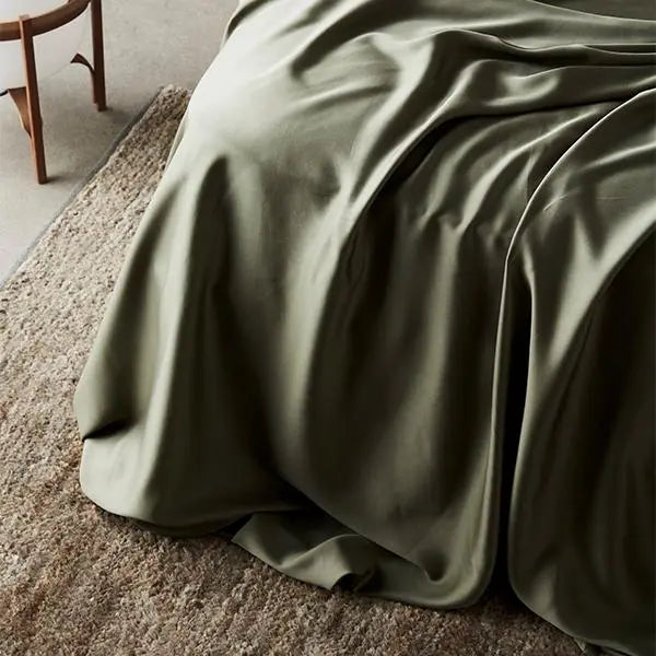 Signature Bamboo Flat Sheet | Moss