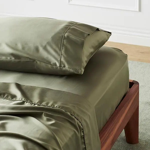 Signature Bamboo Flat Sheet | Moss