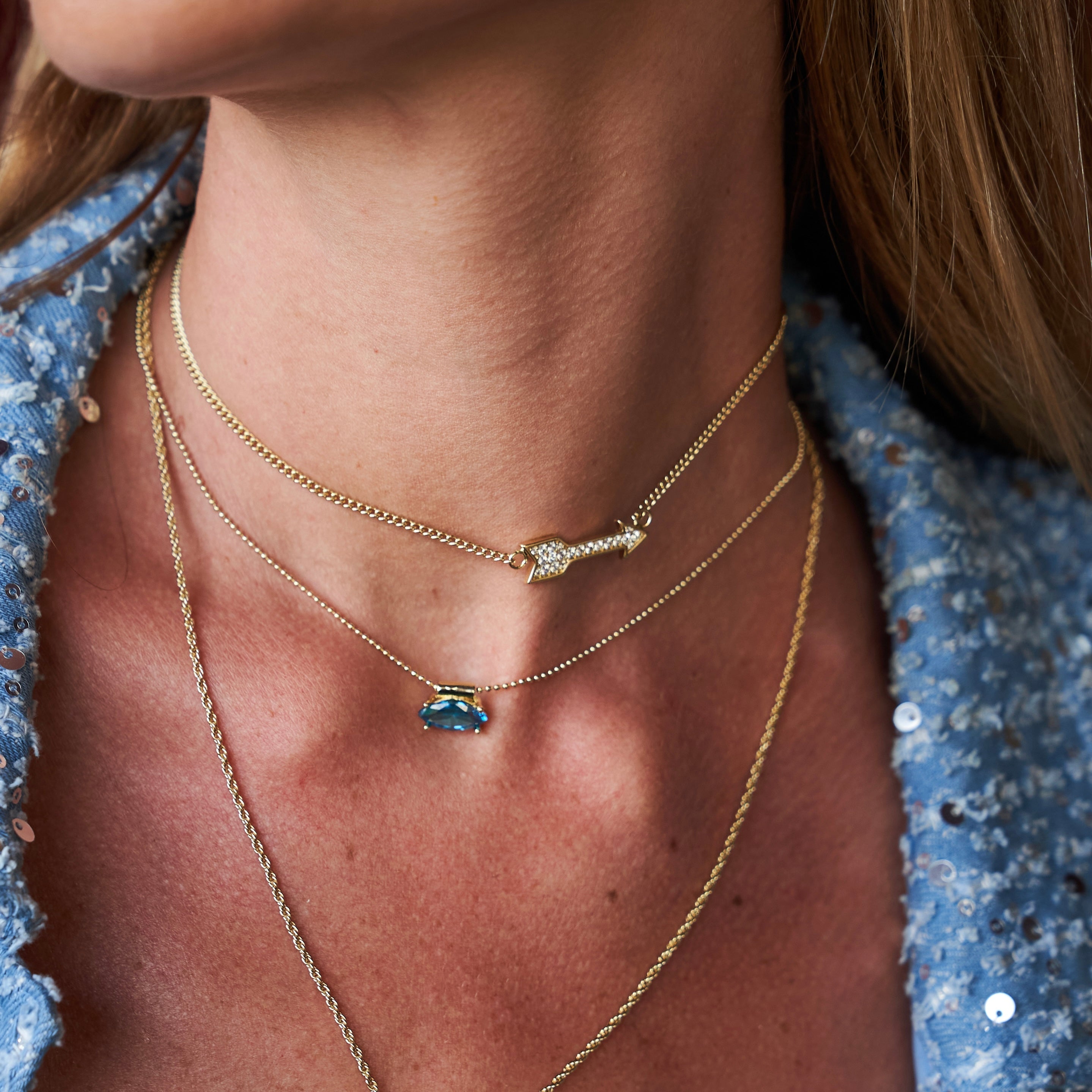 Cupid Arrow Shine Necklace