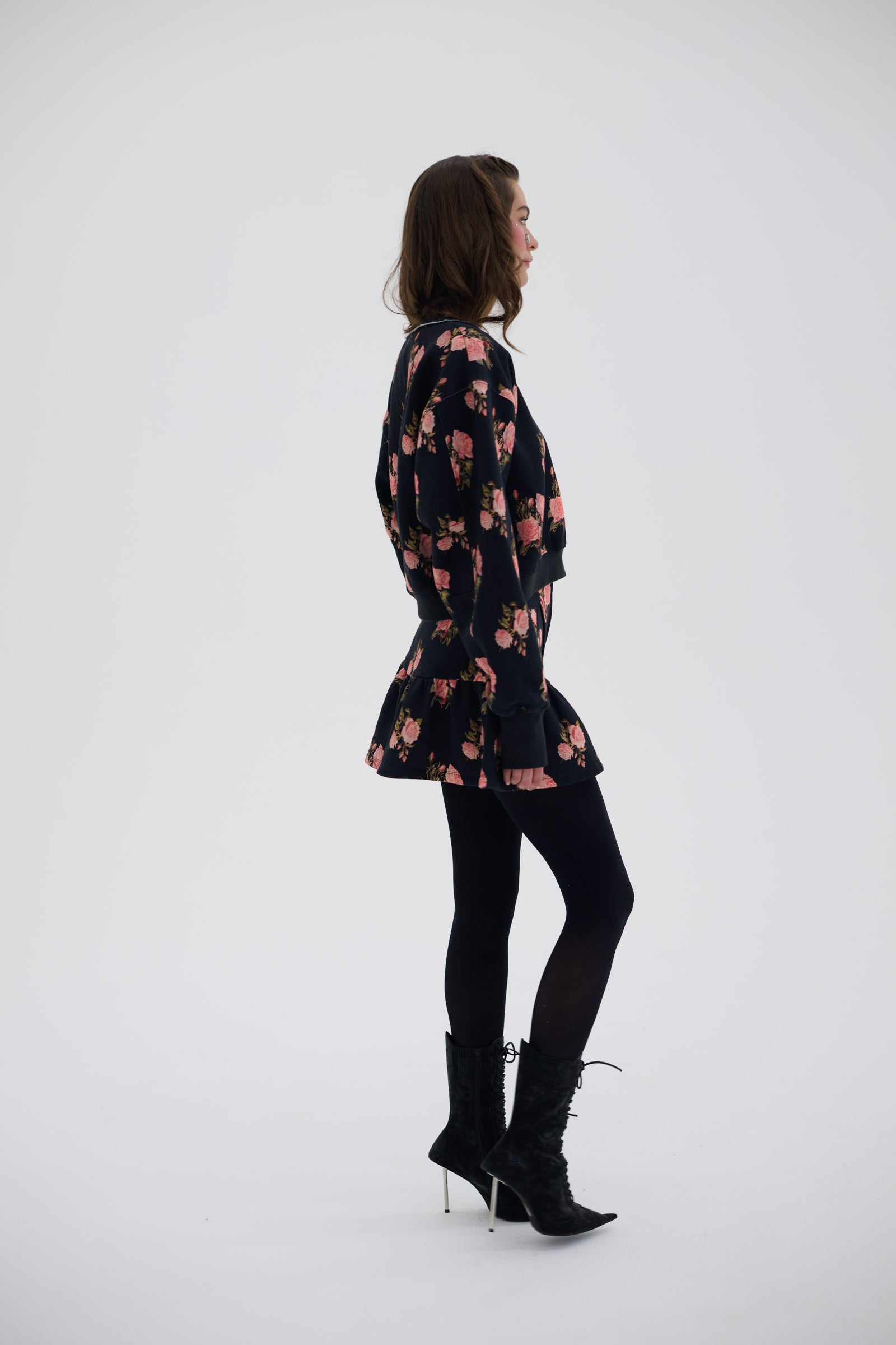 The Night Rose Heather Skirt