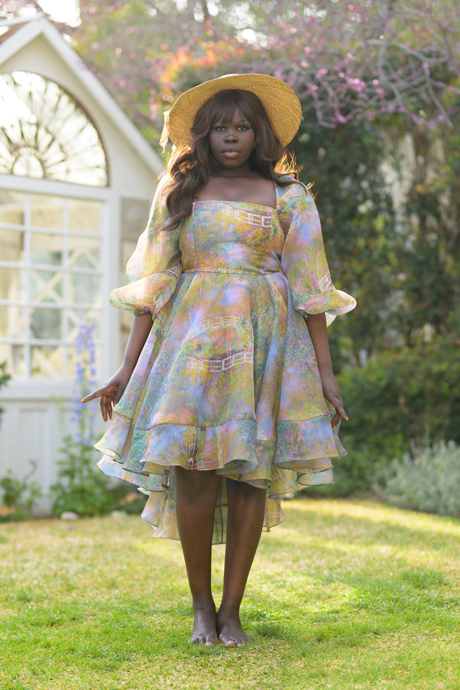 The Bridge Angel Mini Bustle Dress