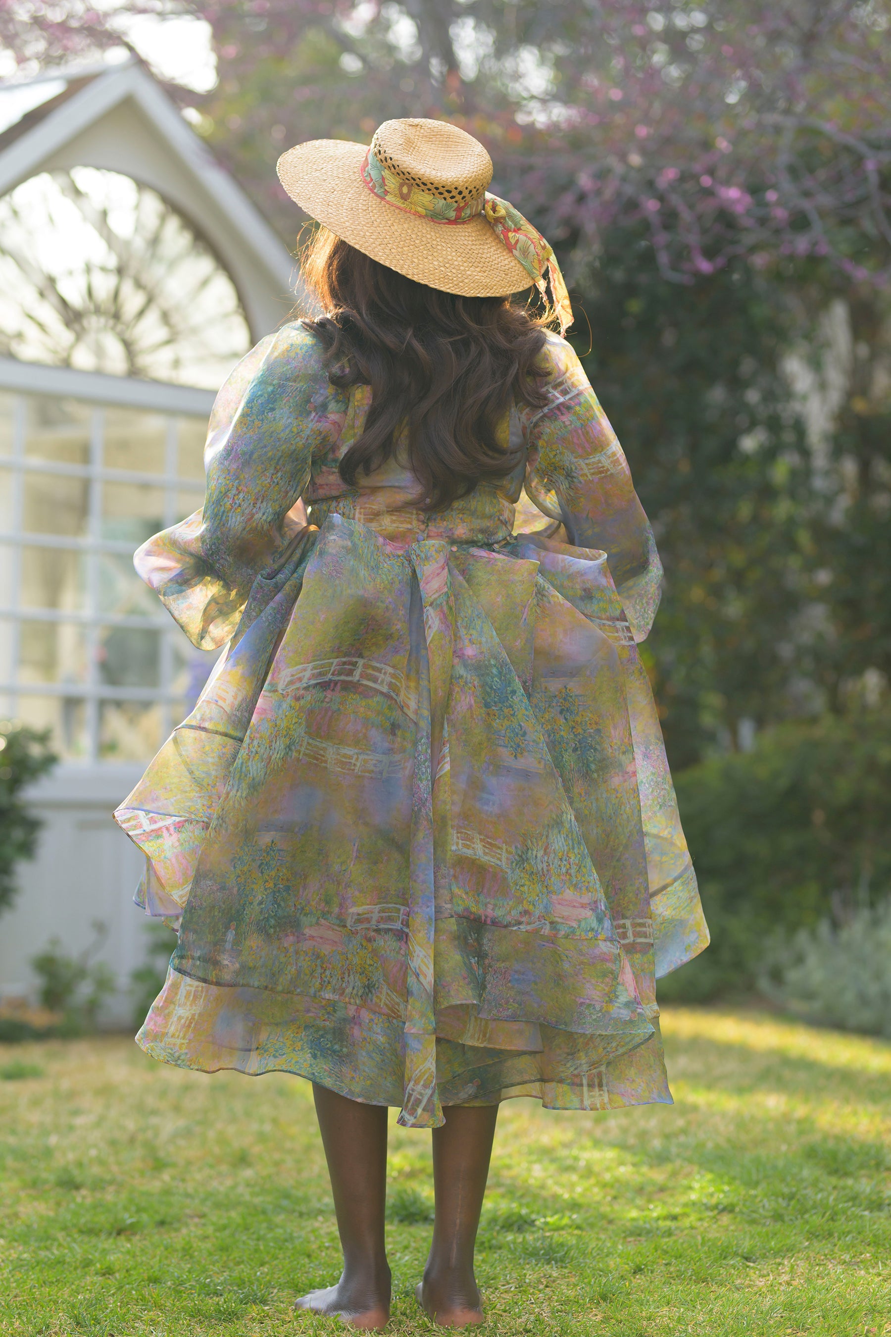 The Bridge Angel Mini Bustle Dress