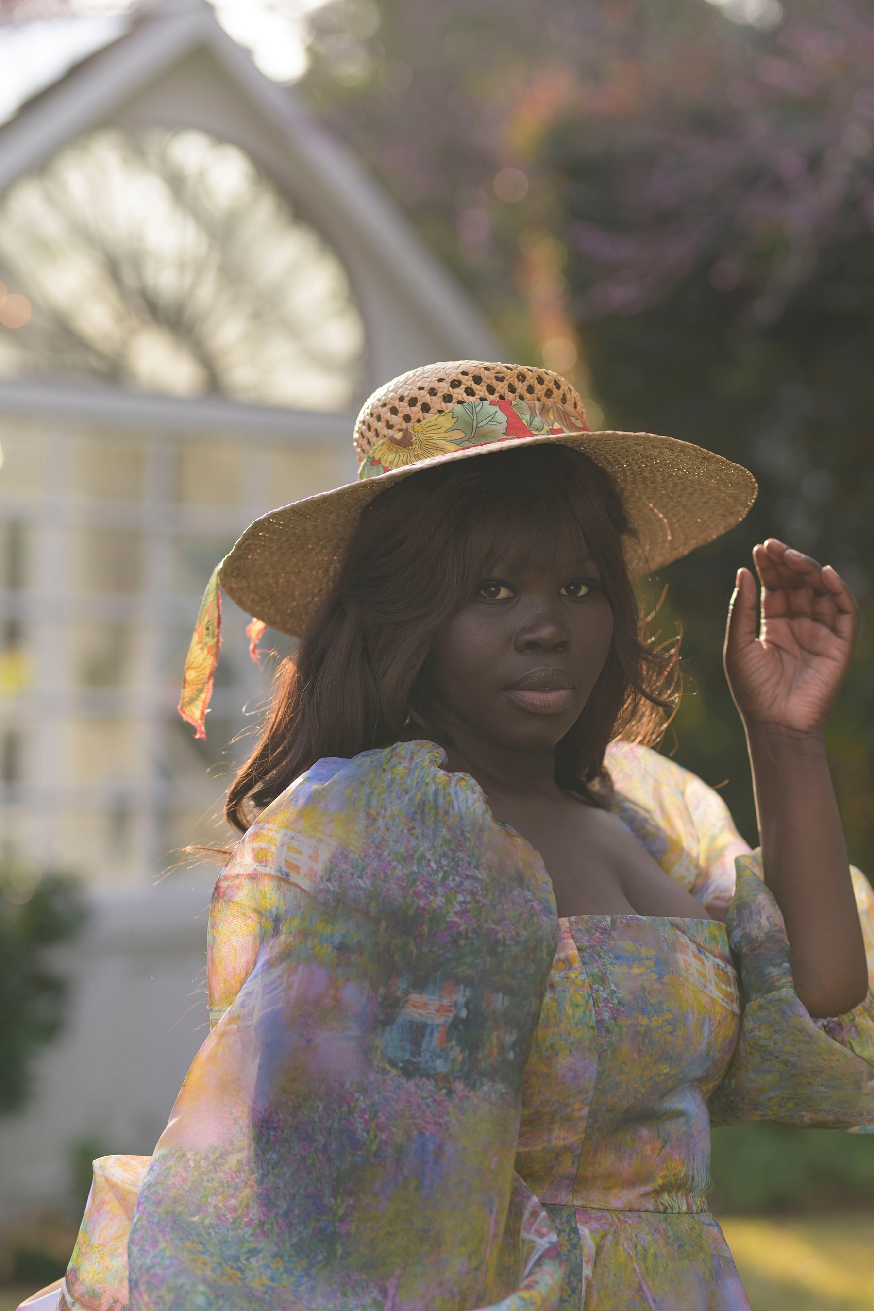 The Bridge Angel Mini Bustle Dress