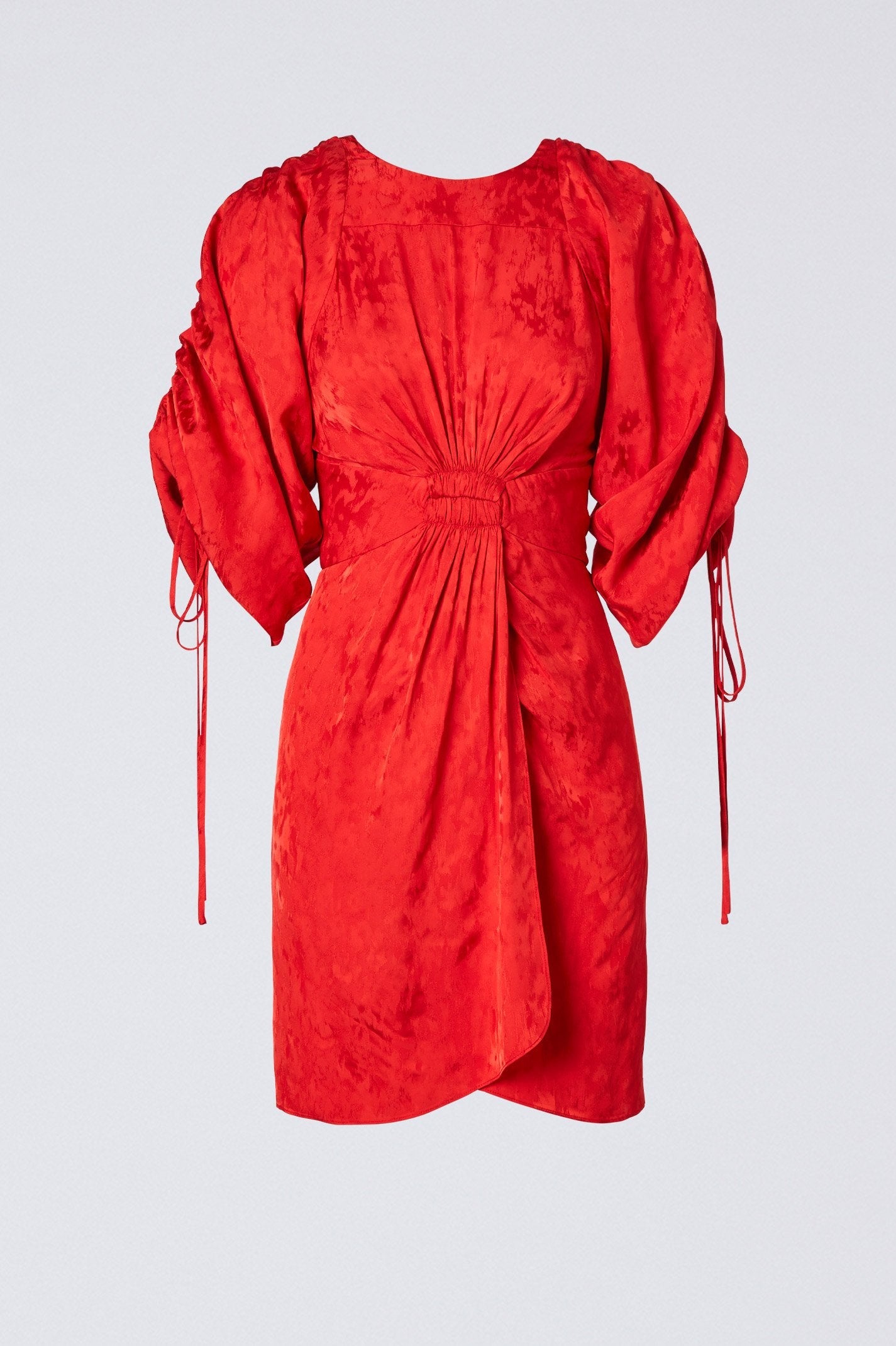 Draped Mini Dress Bellini.red BELLINI.RED - Scanlan Theodore US