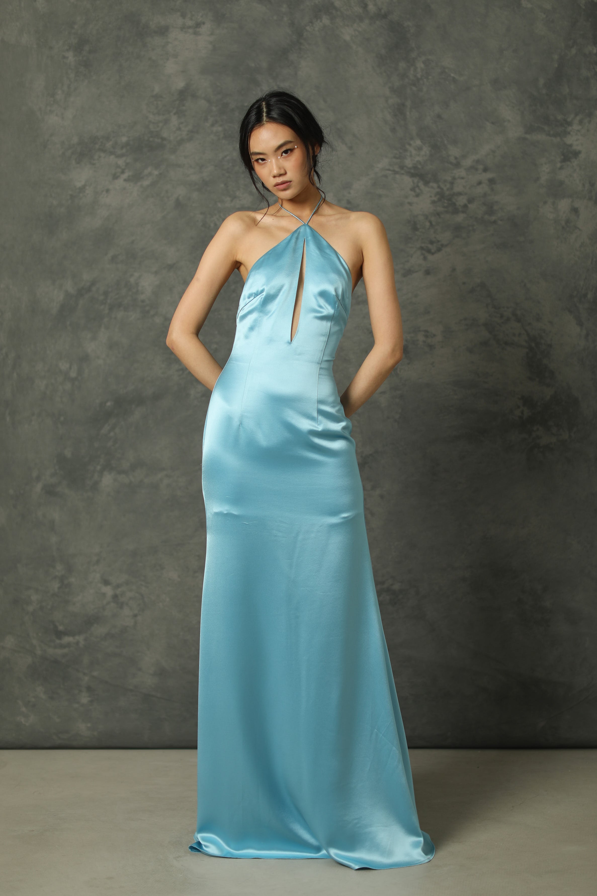 Harper Dress - Arctic Blue