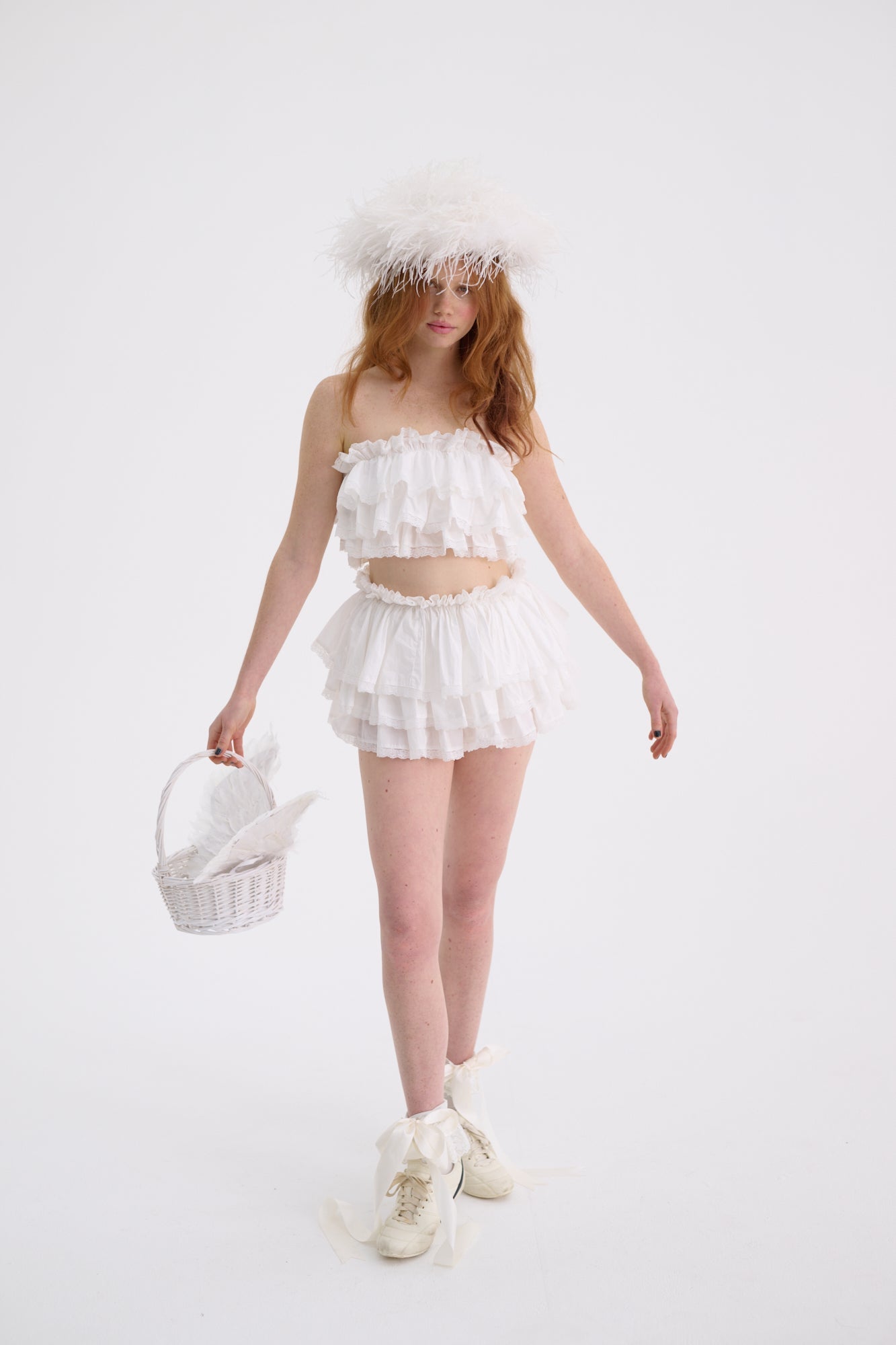 The Ivory Cotton Dauphine Knickers