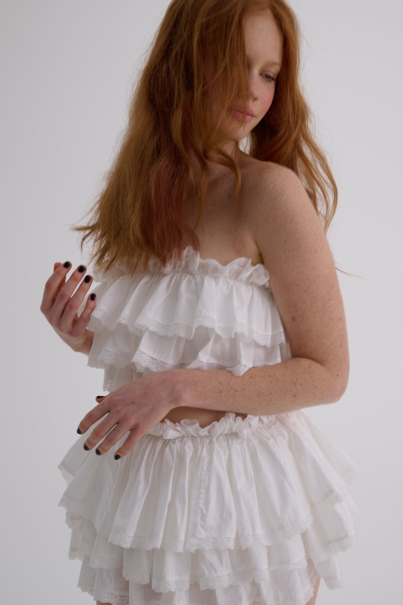 The Ivory Cotton Dauphine Knickers