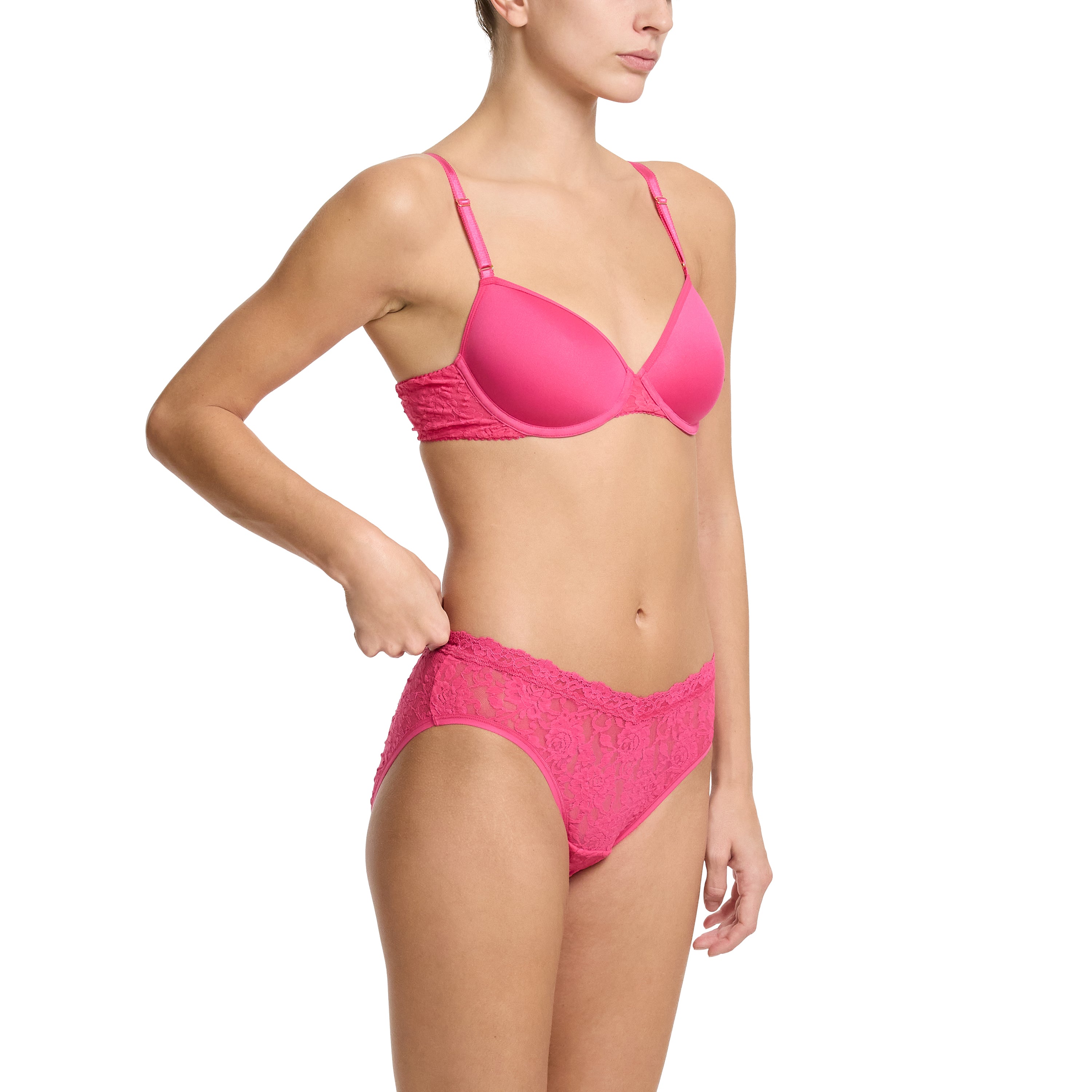 SIGNATURE LACE V-FRONT BRIEF