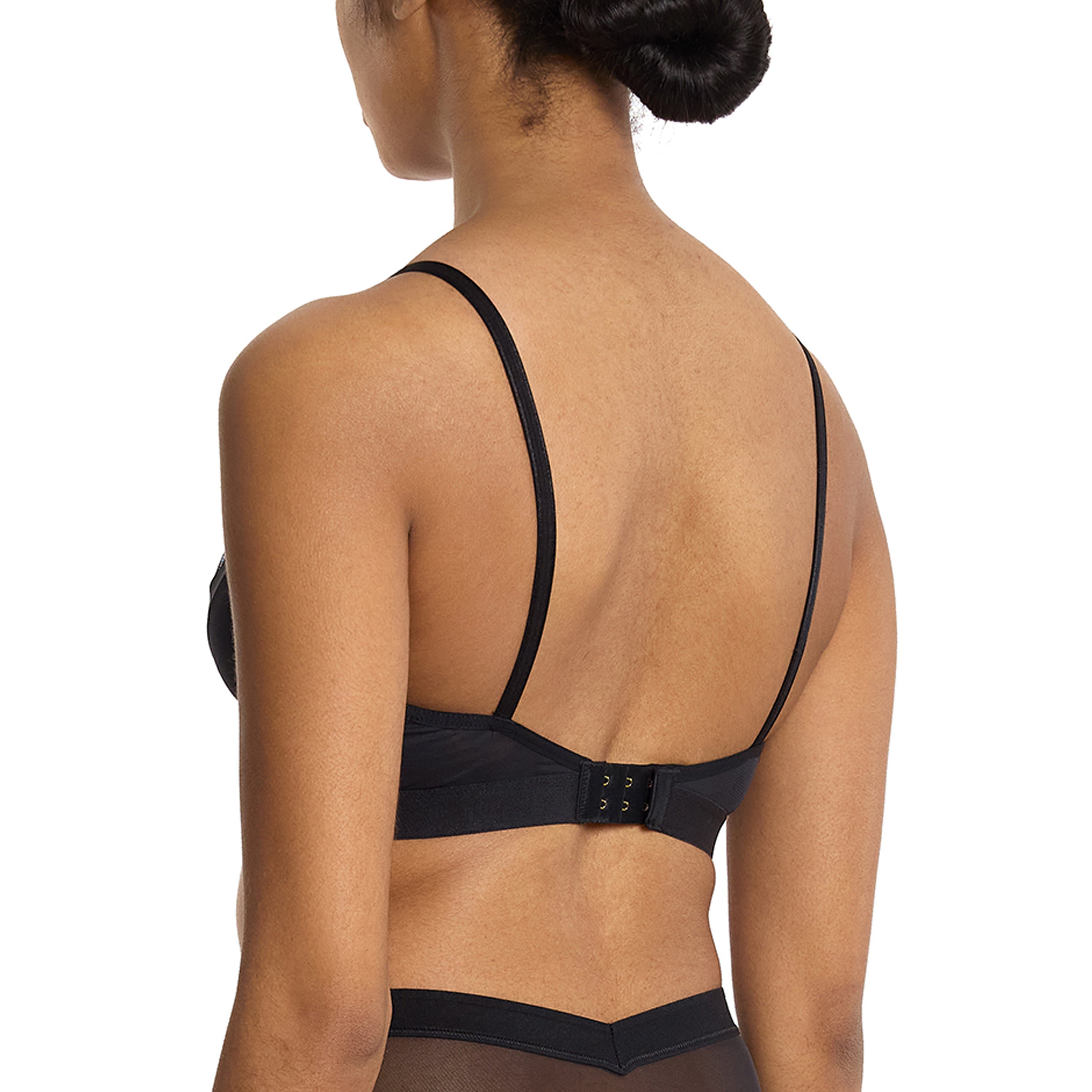 MESH TRIANGLE BRALETTE