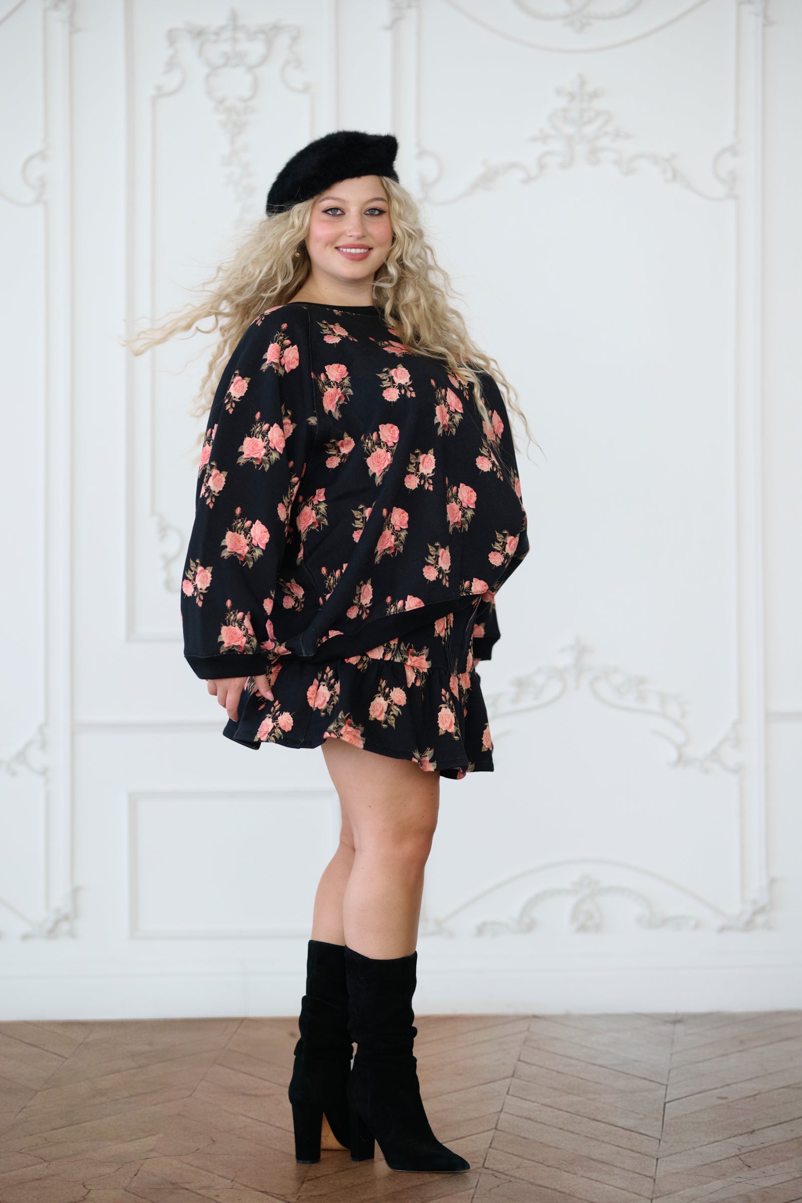 The Night Rose Heather Skirt