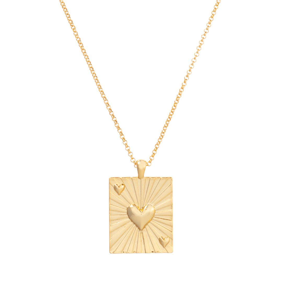 Heart On My Sleeve Pendant Necklace
