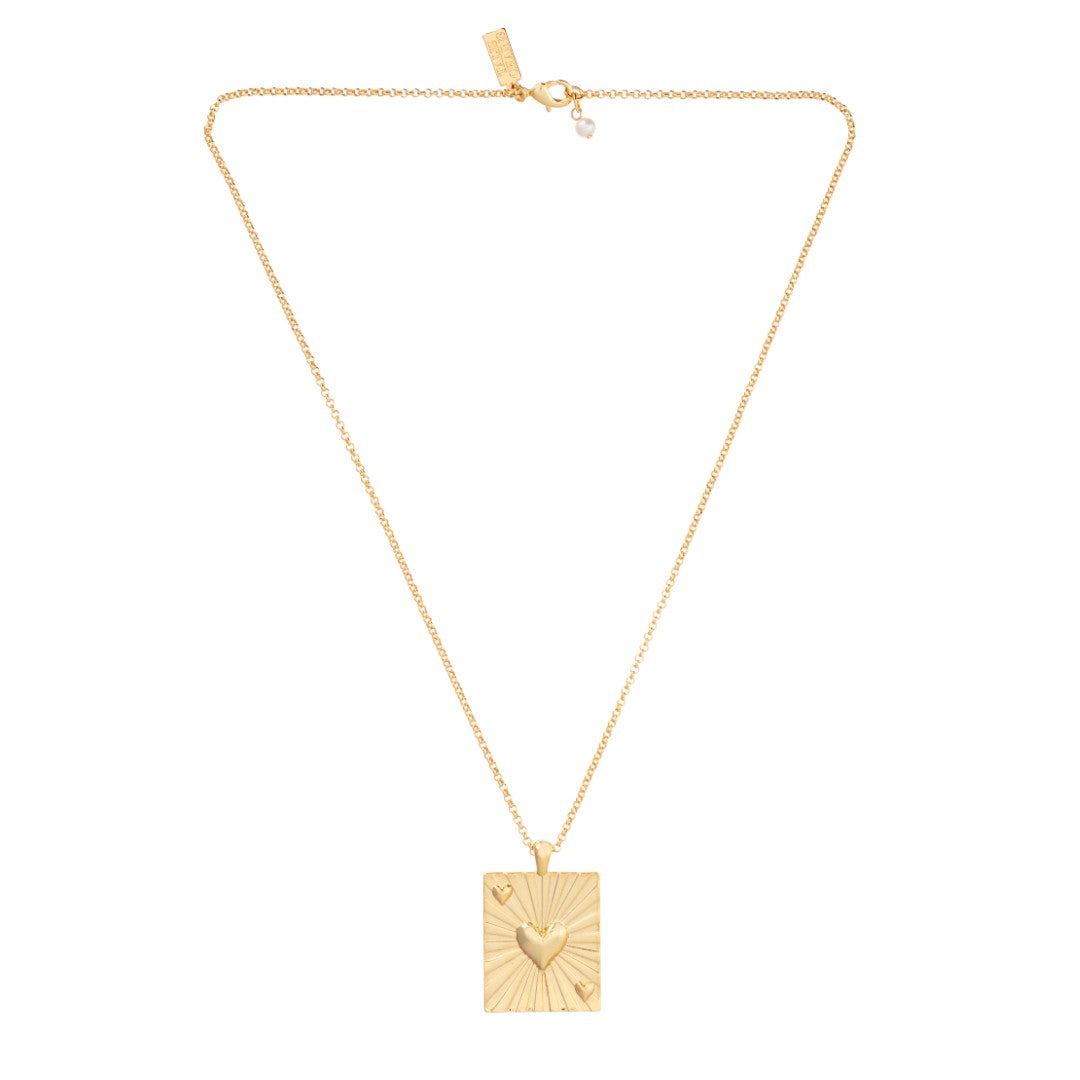 Heart On My Sleeve Pendant Necklace