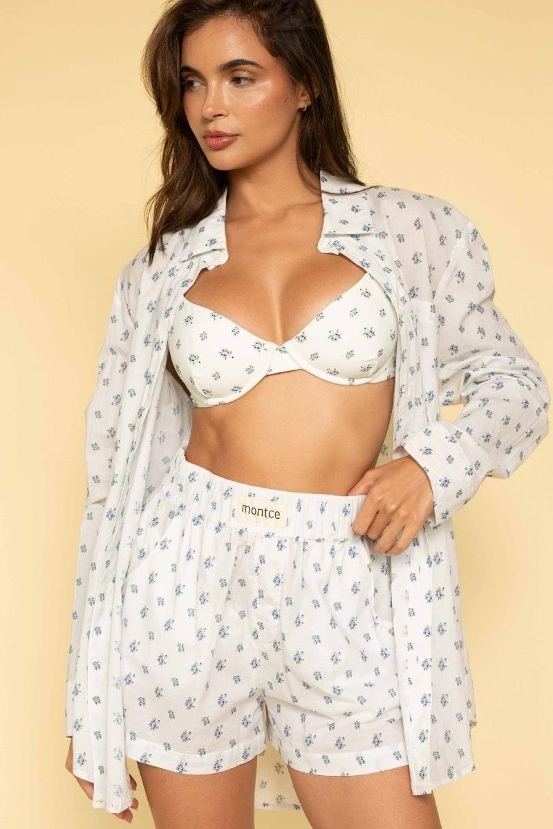 Heidi Floral Boyfriend Button Down Shirt