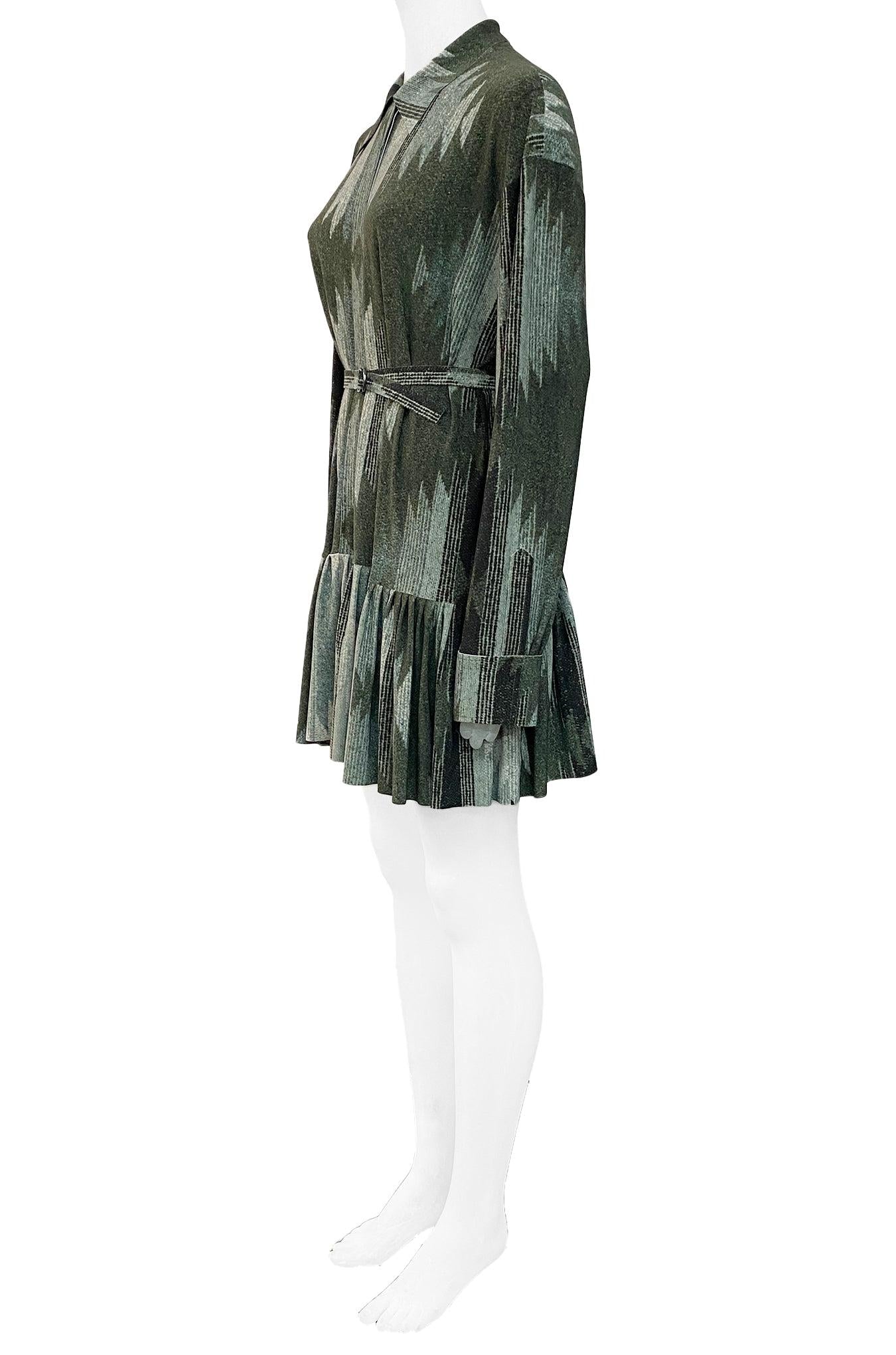OVERSIZE BF RUFFLE NK SHIRT