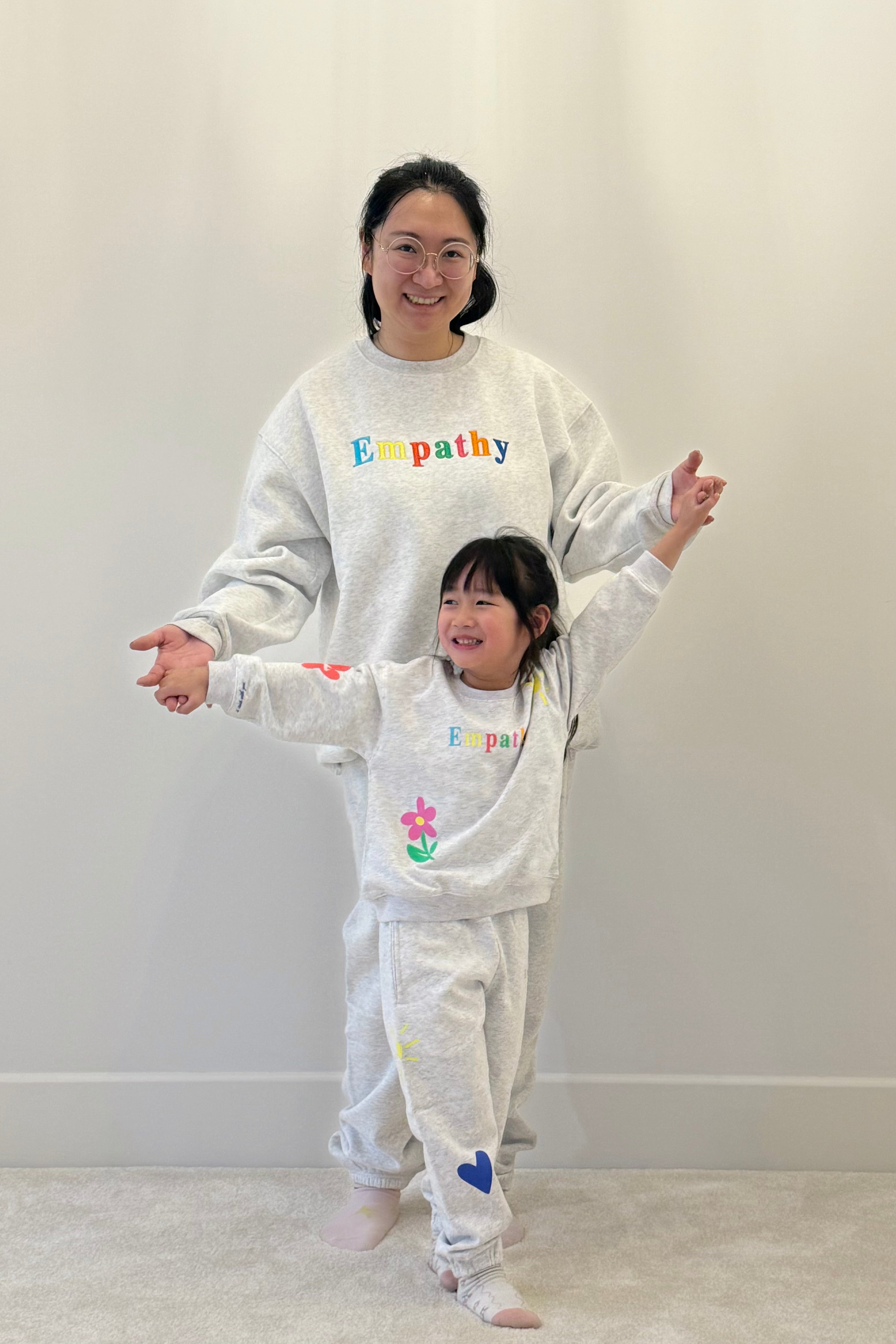 Empathy Always Mini Grey Sweatpants