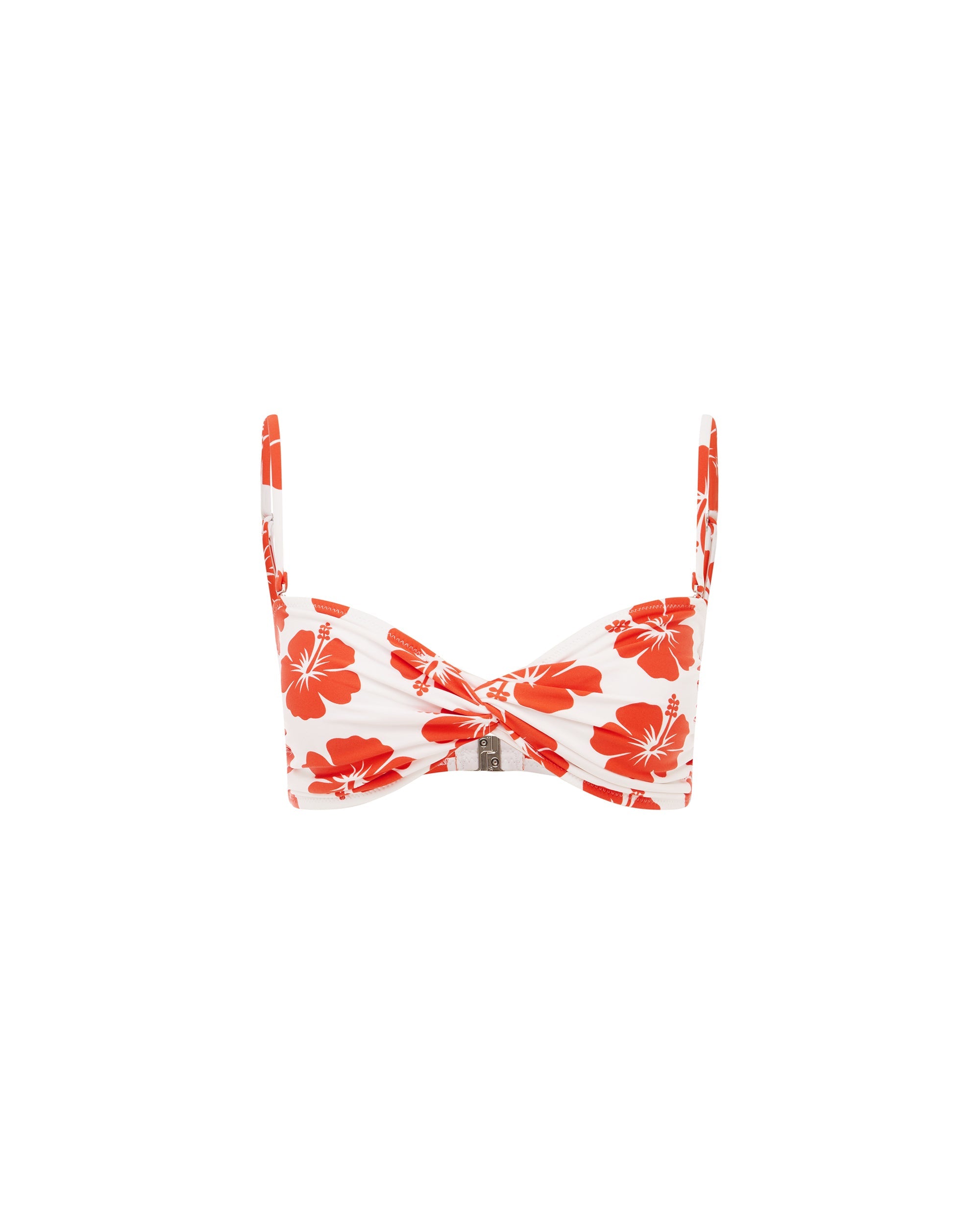 Front view of the Twist Bandeau - Laelia.