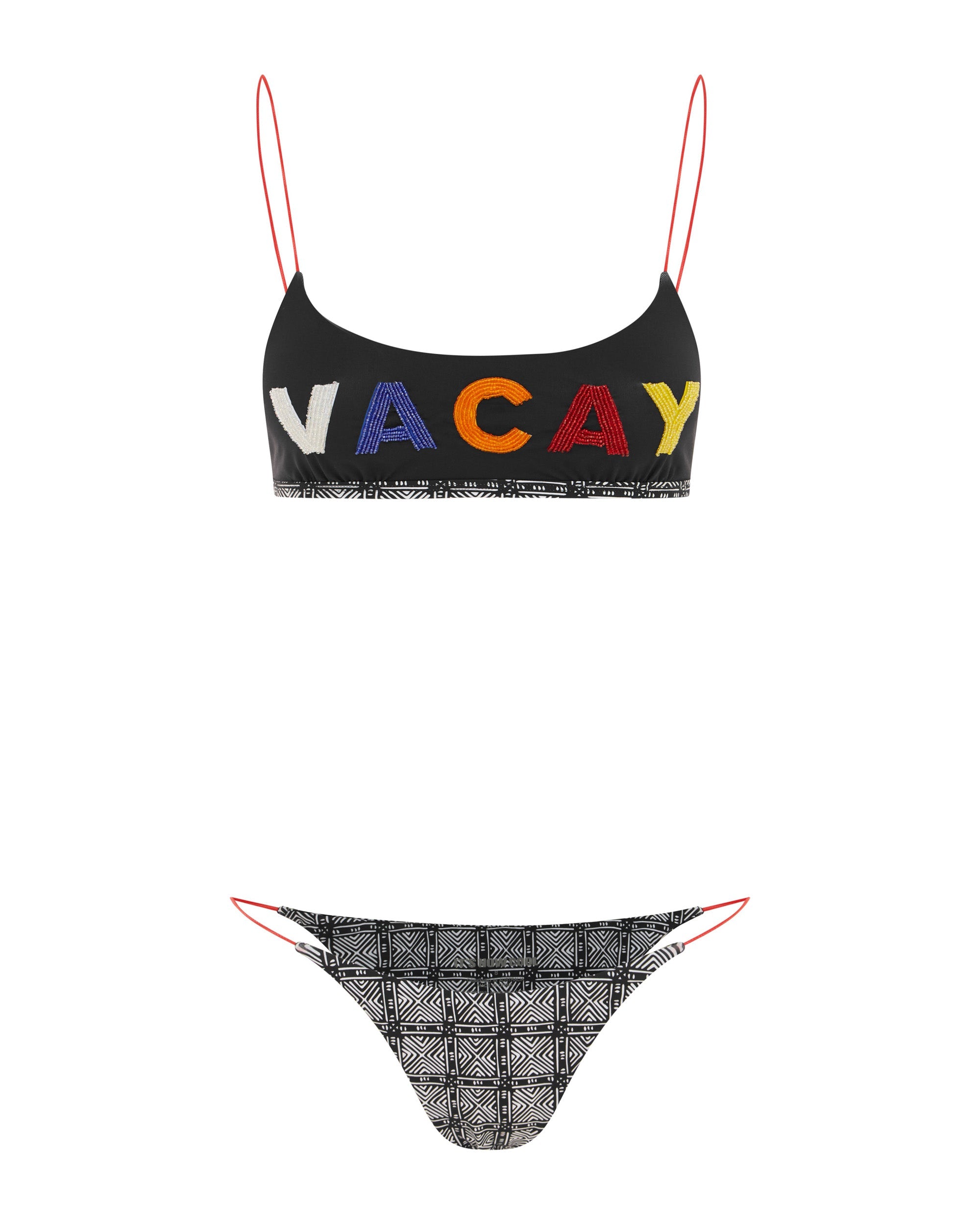 Studio image of the front of the String Pant - Rancho.