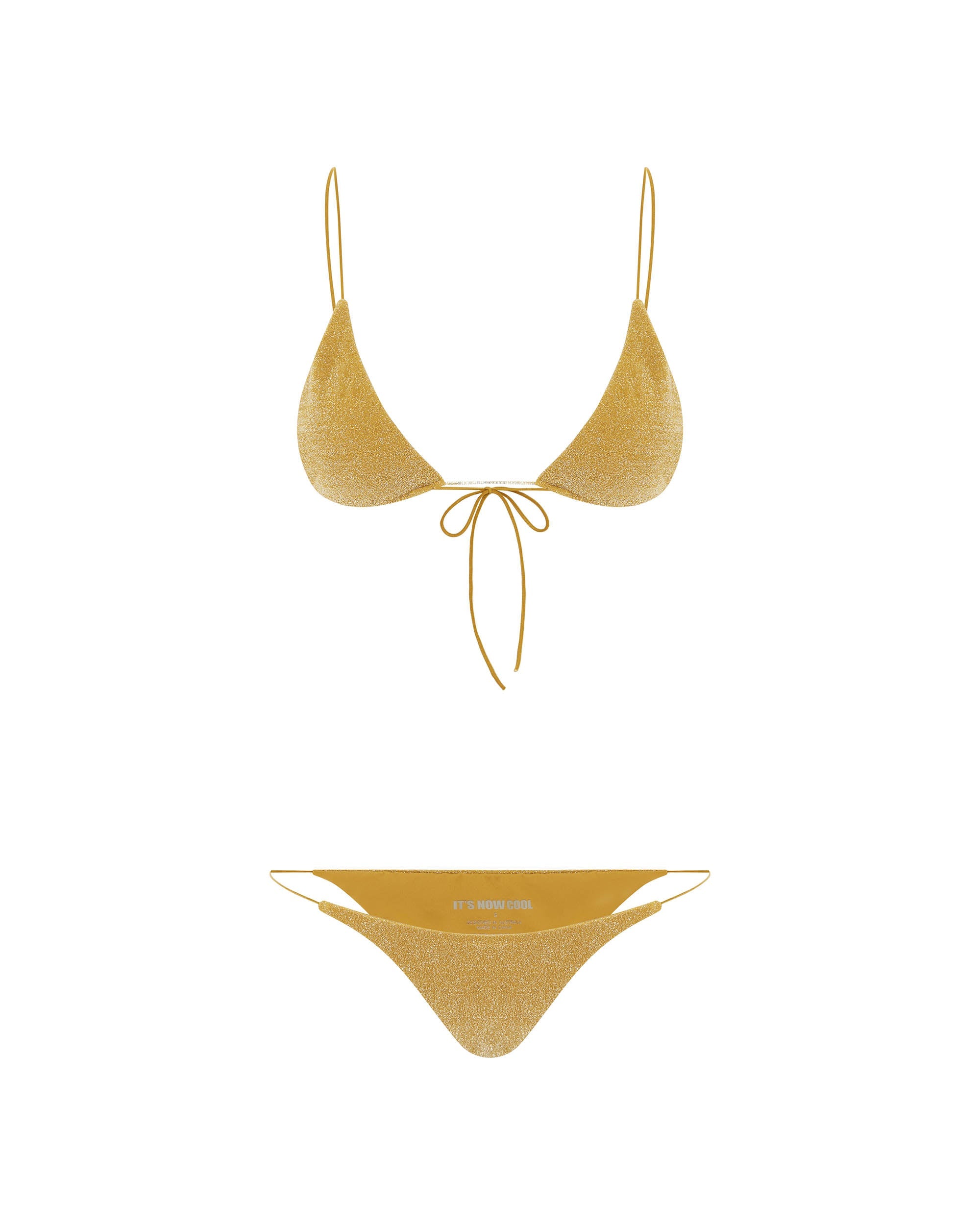 Studio image of the front of the String Pant - Solitaire.