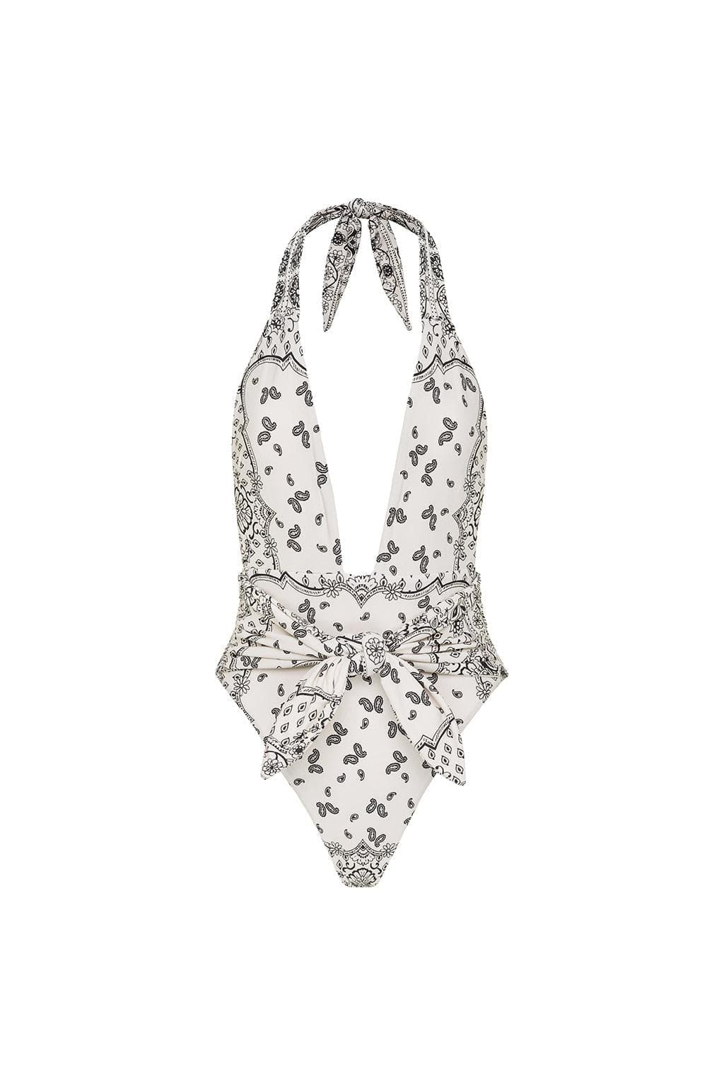 Ivy Bandana Tropez Tie-Up One-Piece