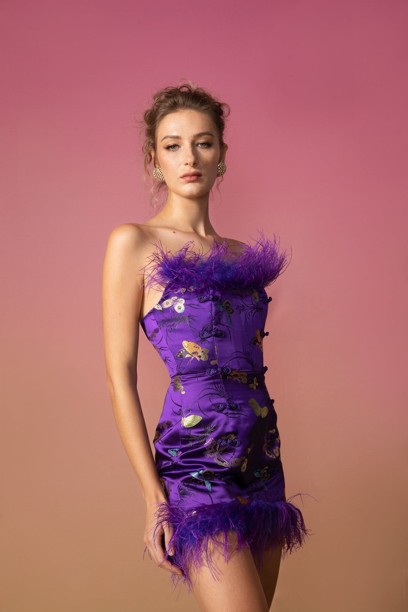 Jayde Dress - Purple