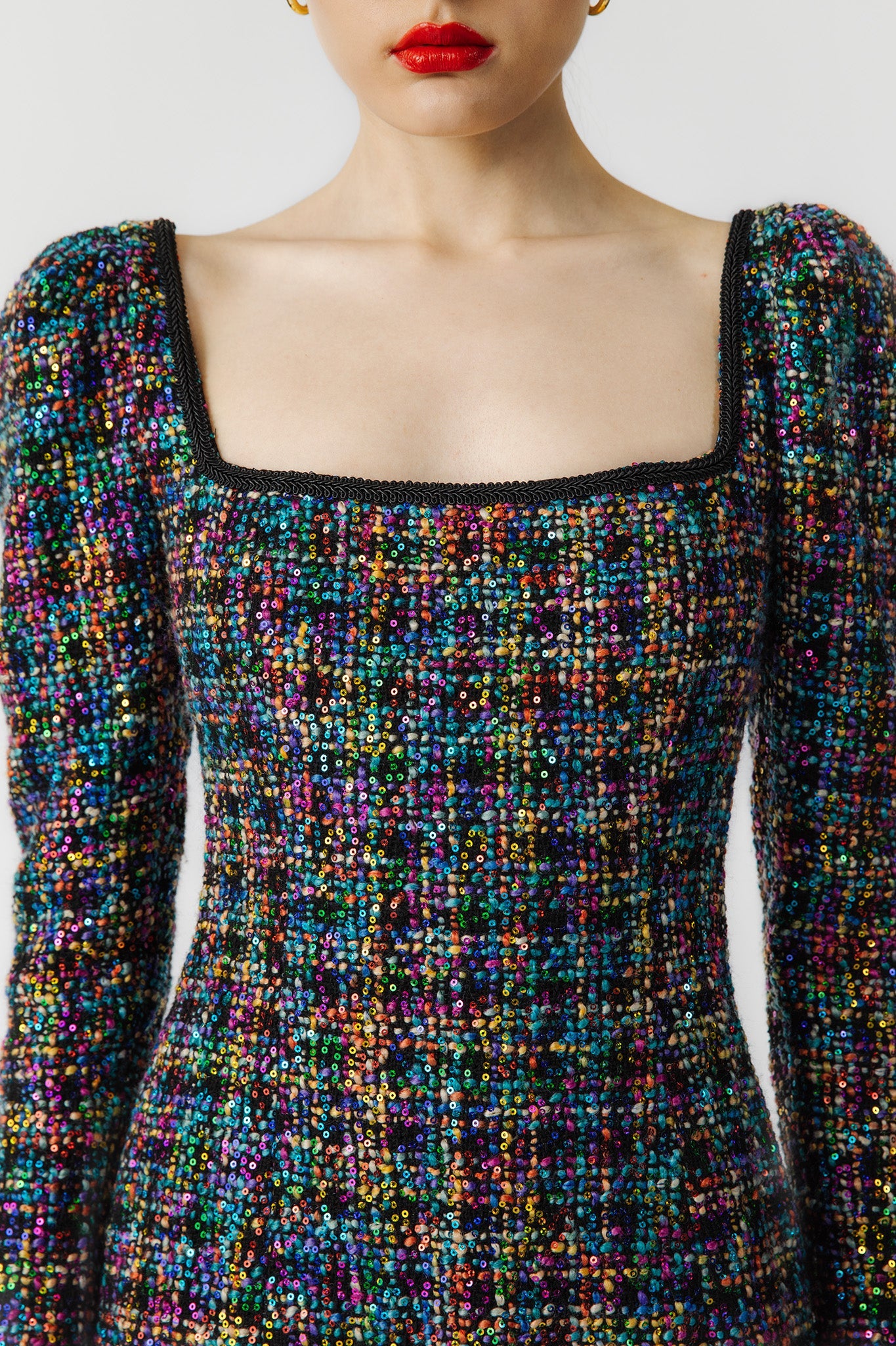 Jenna Dress - Black Multi