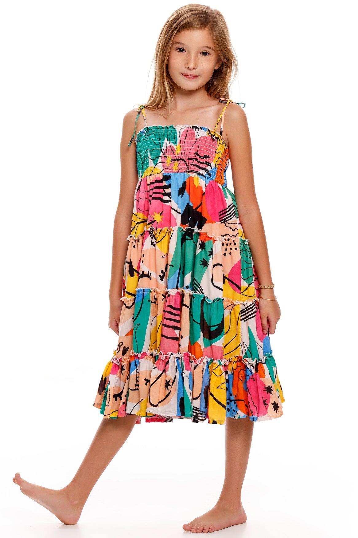 Joo-Bah-Malika-Kids-Dress-10260-front-with-model